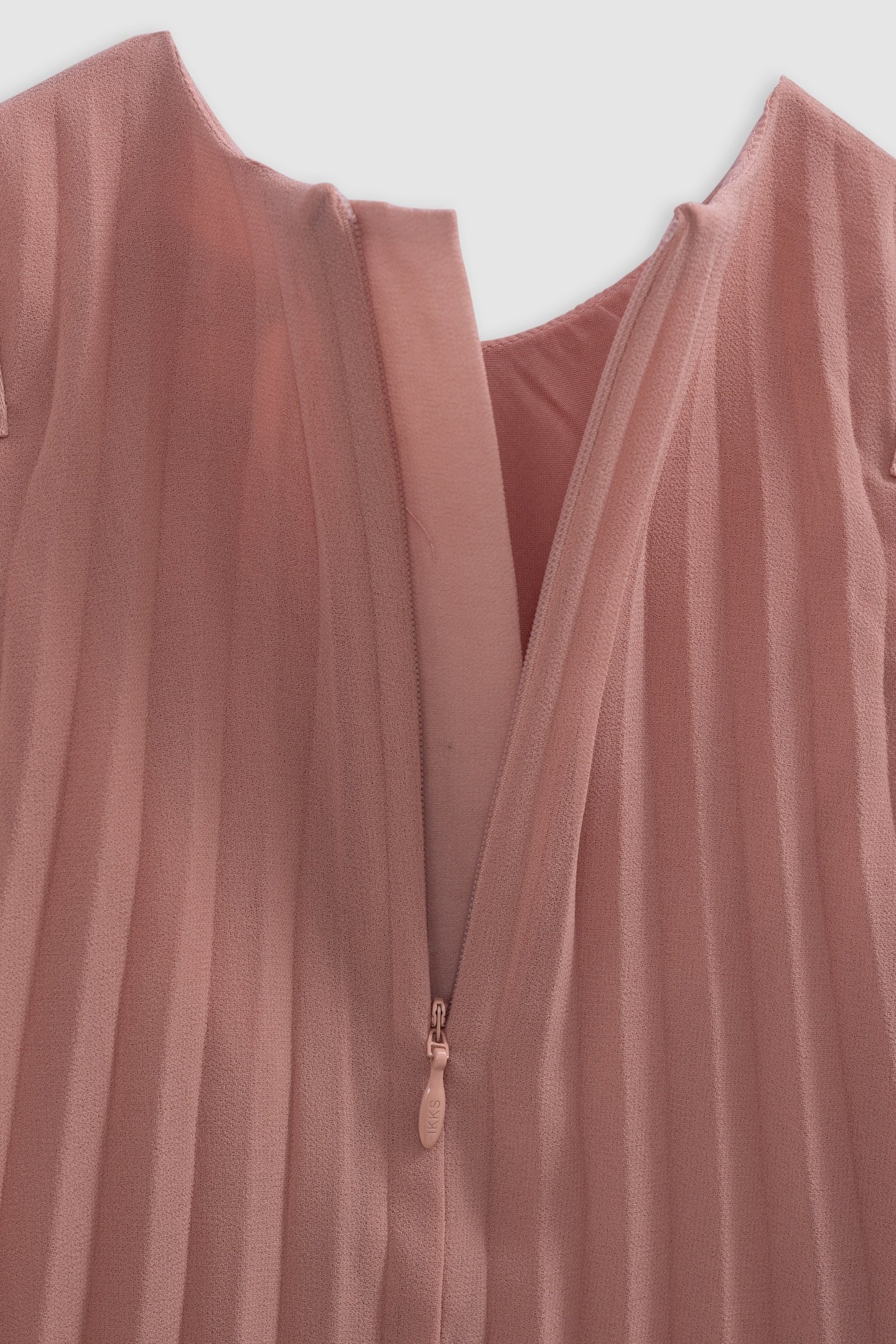 MEDIUM PINK PLEATED DRESS 6