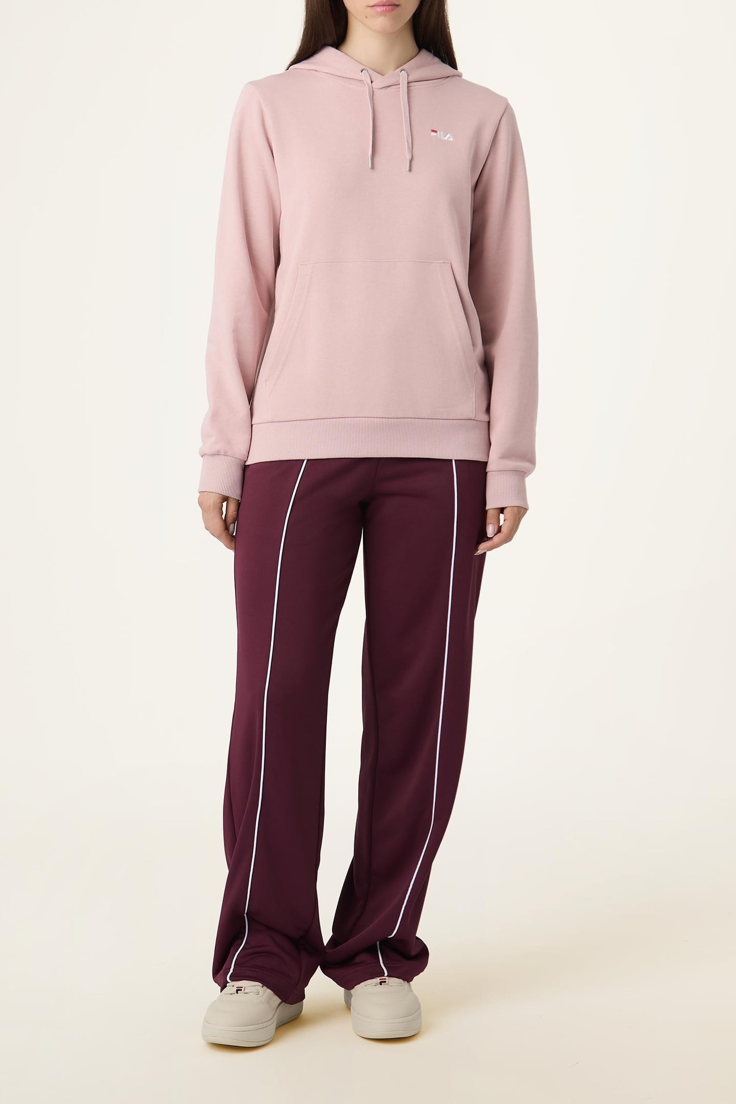 LIERNA HOODIE PALE MAUVE 1