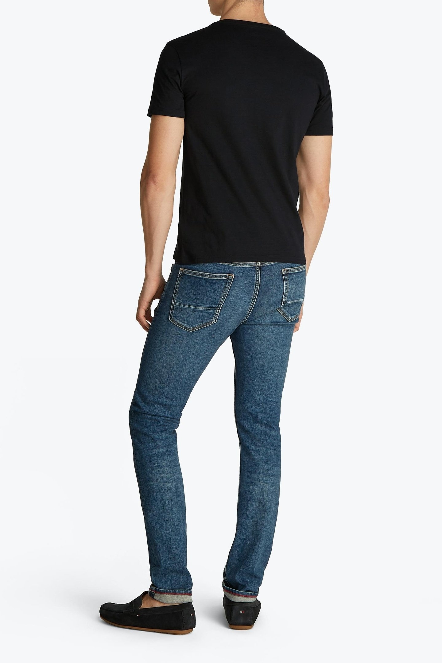 3-PACK SIGNATURE JERSEY LOUNGE T-SHIRTS BLACK 8