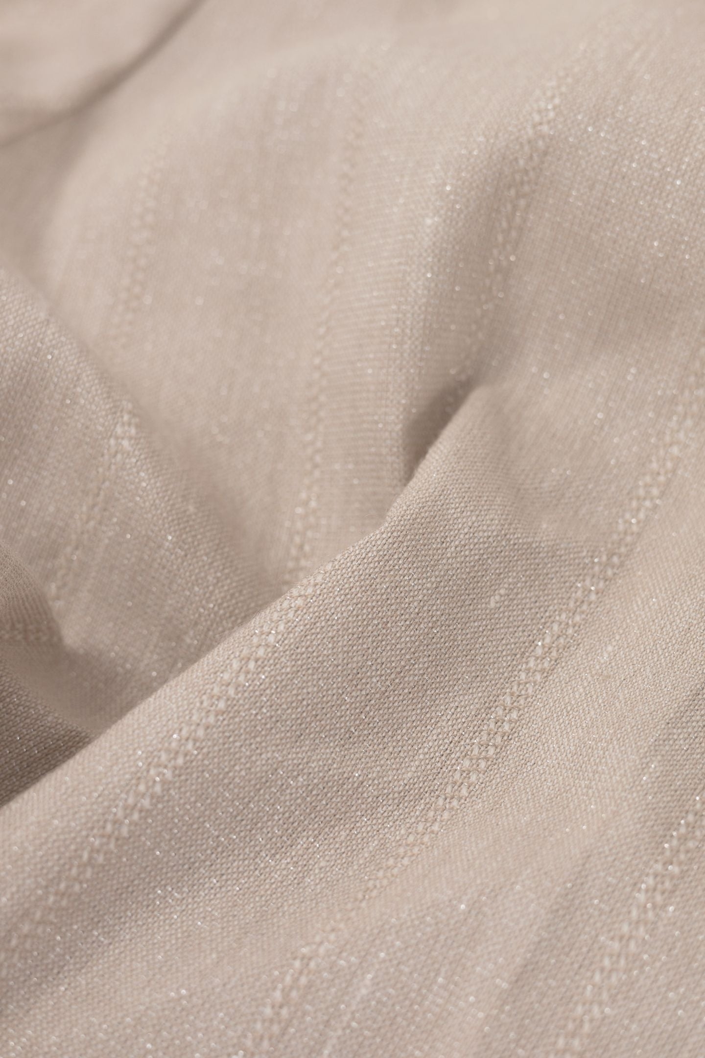 ECRU LUREX PINSTRIPE PATTERN SUIT PANTS ECRU 8