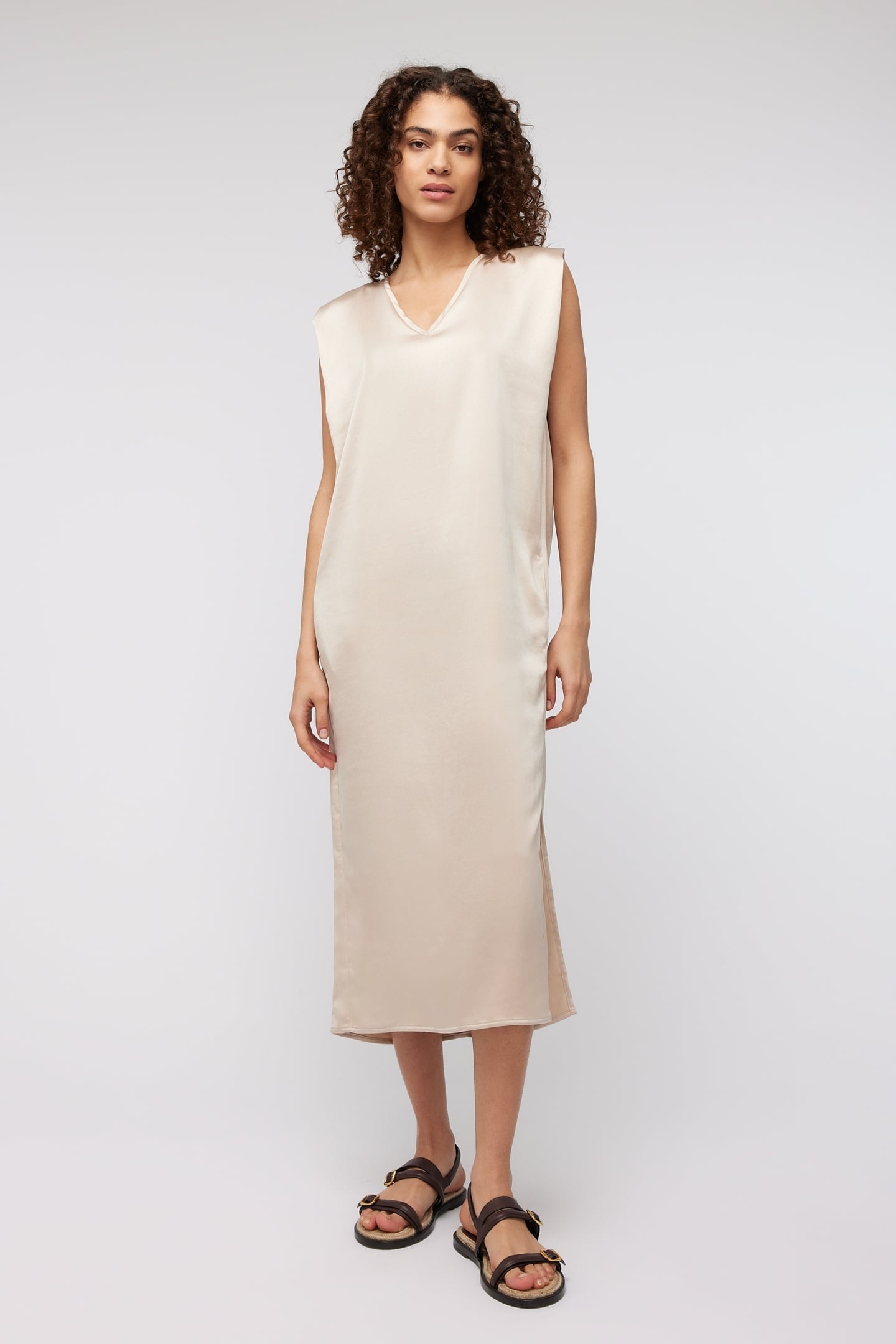 TALISSA DRESS SAND 1