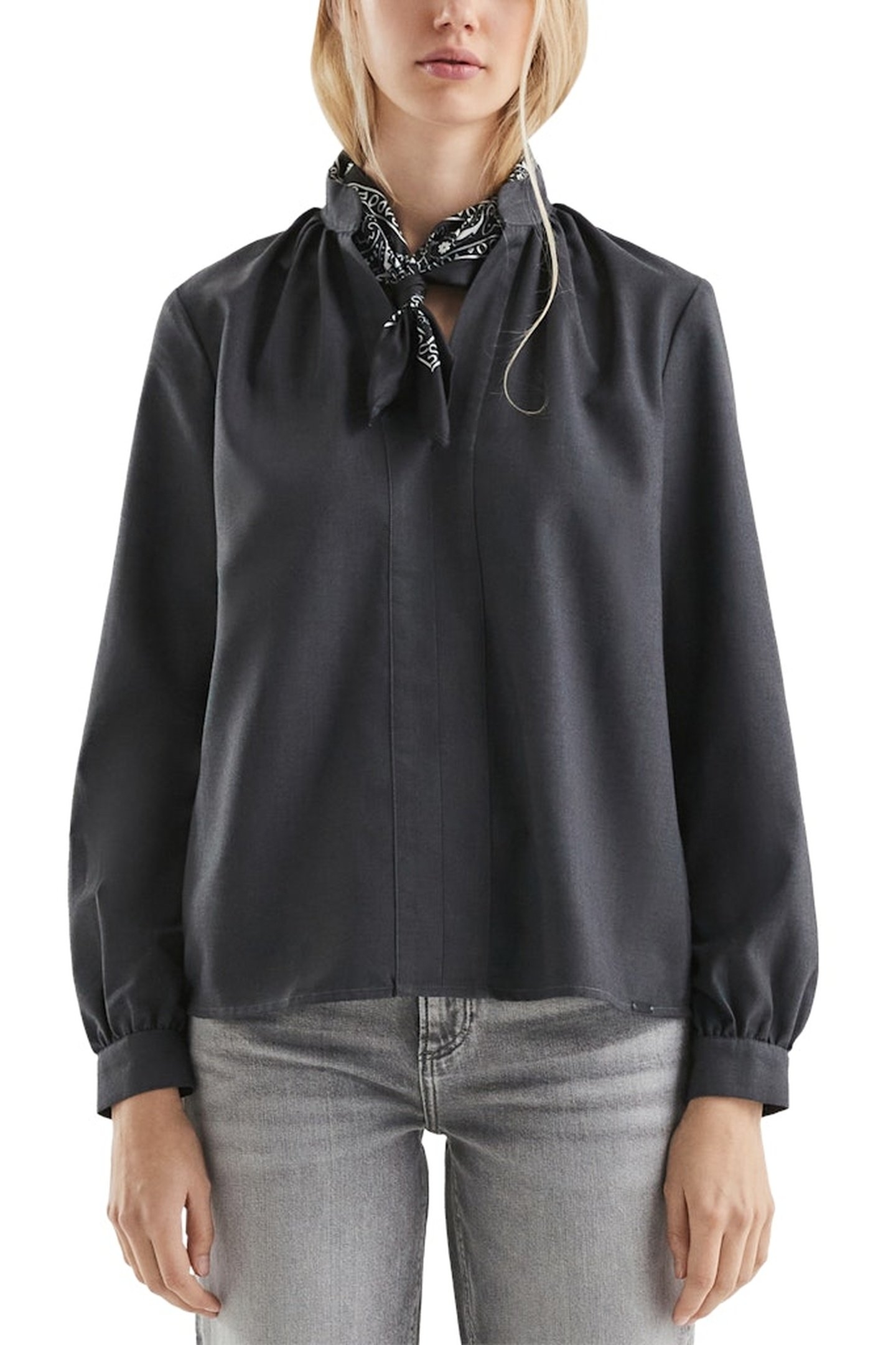 S.OLIVER-QS BLOUSES BLACK 1