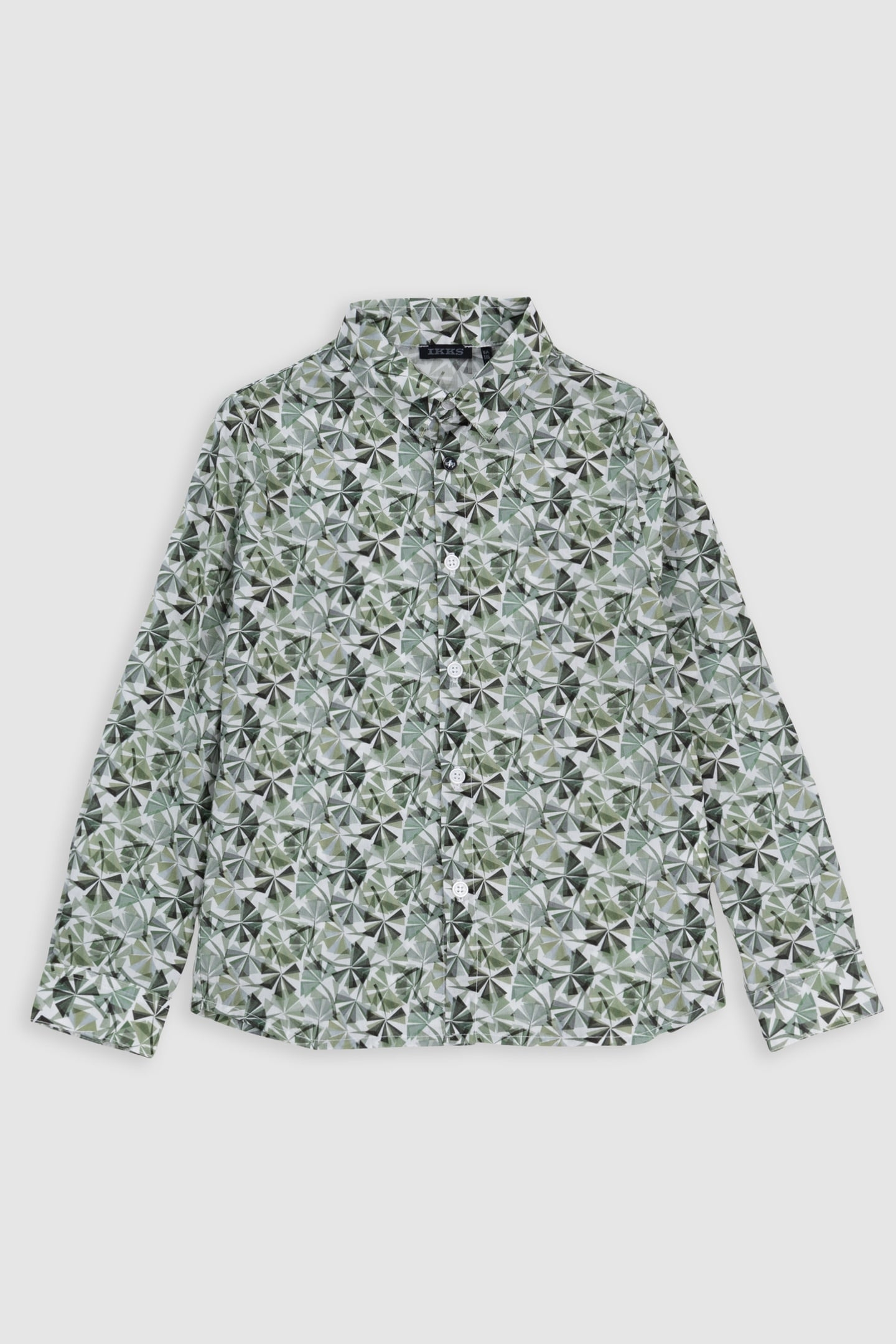 GREEN PRISM LIBERTY FABRIC SHIRT 1