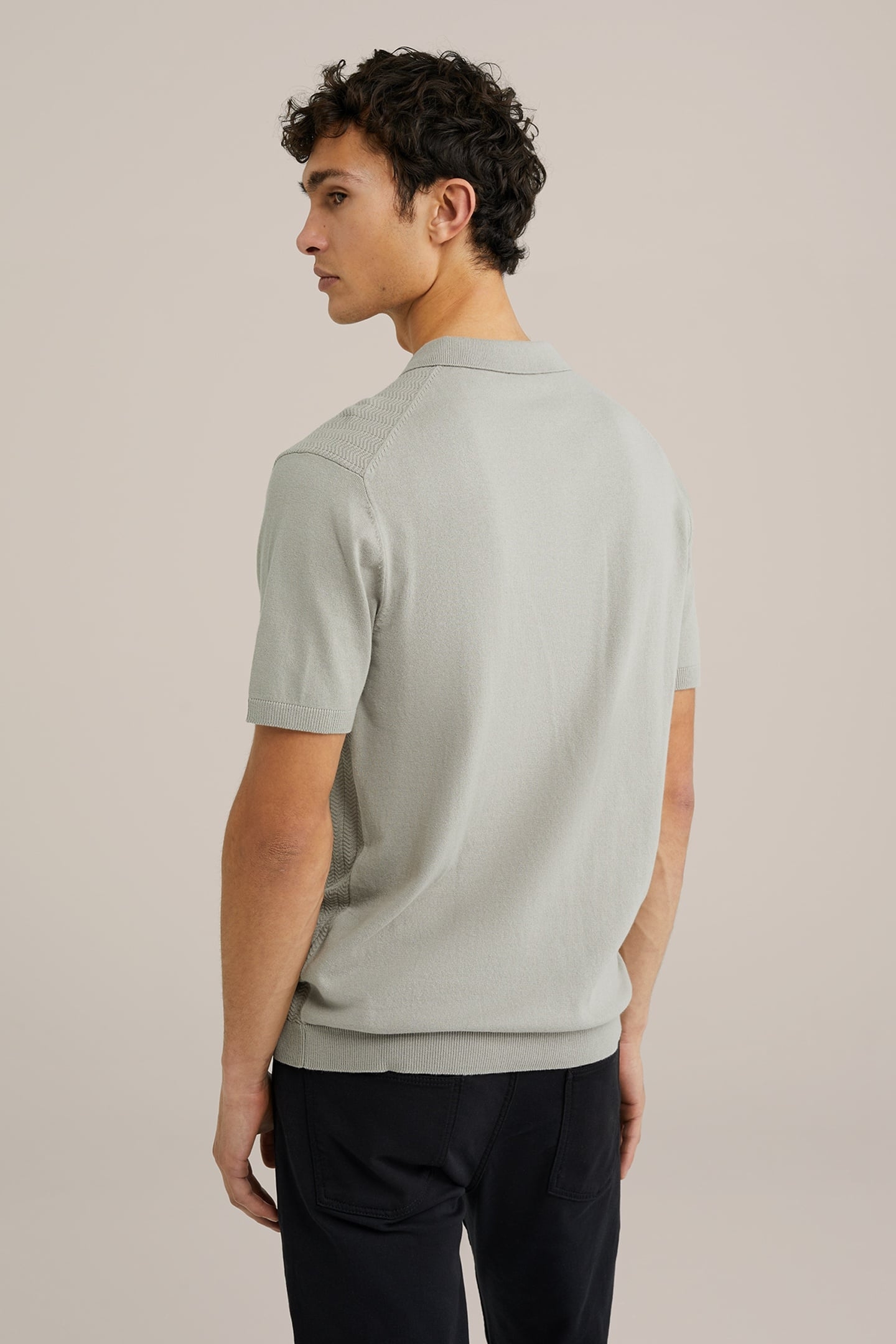 POLO BLENDED LIGHT GREY 3