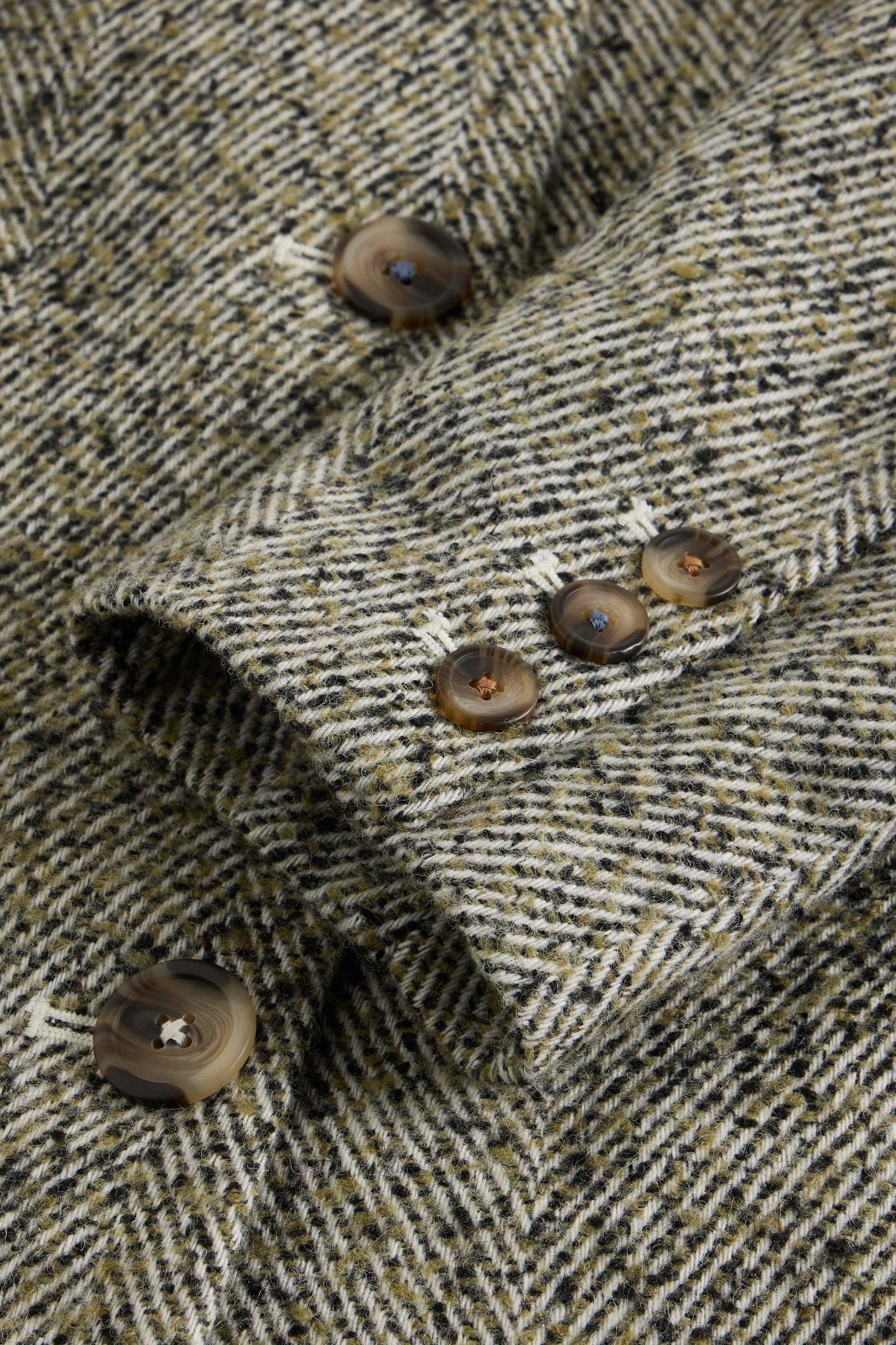 KARLA TWEED WOOL BLEND COAT GREY MULTI 3