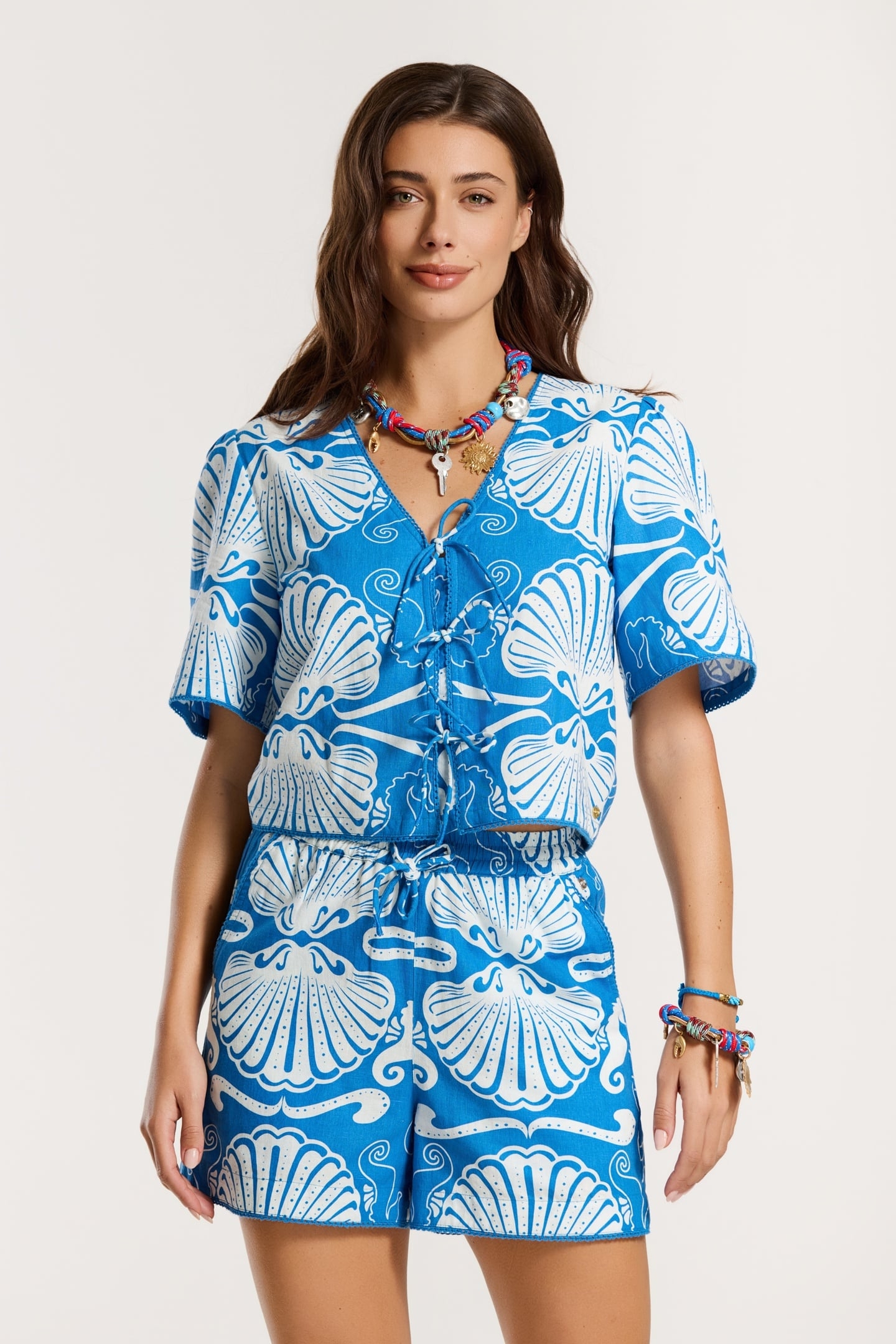 MISHA SHORTS SEA PEARL BLUE SEA PEARL 2