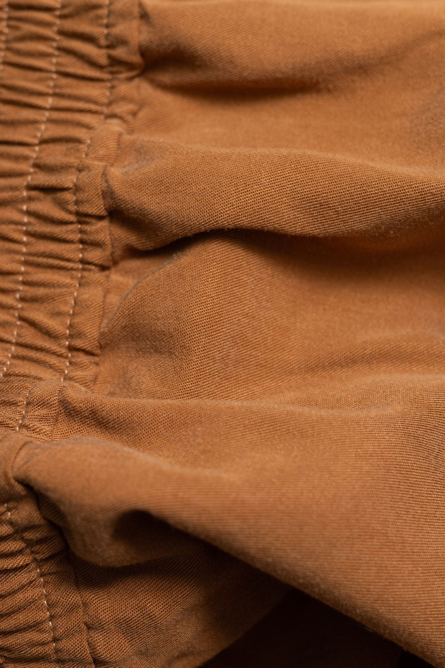 CAMEL TROUSER JUMPSUIT WITH WRAP-AROUND COLLAR CAMEL 8