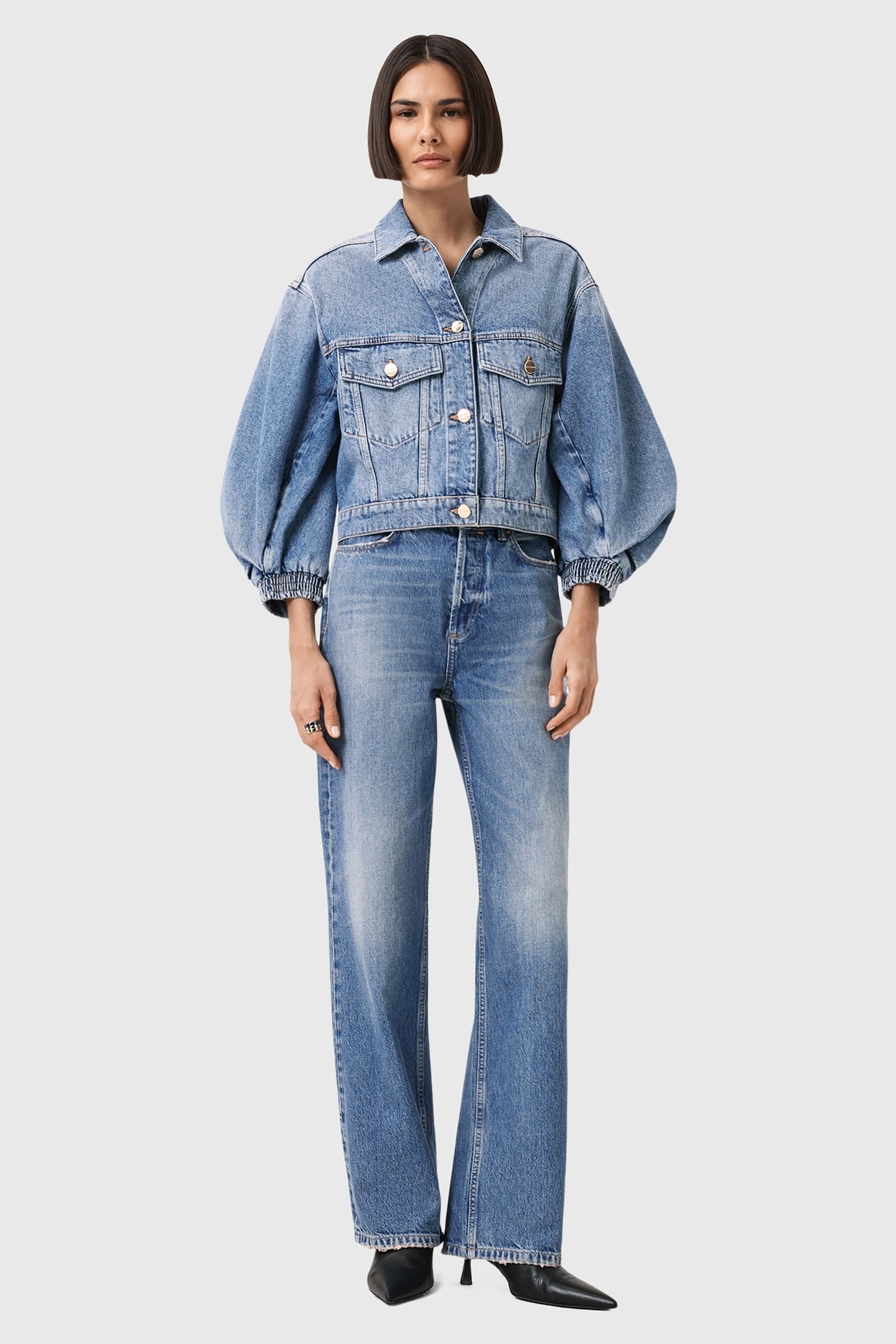 LUCA DENIM JACKET MID INDIGO 4