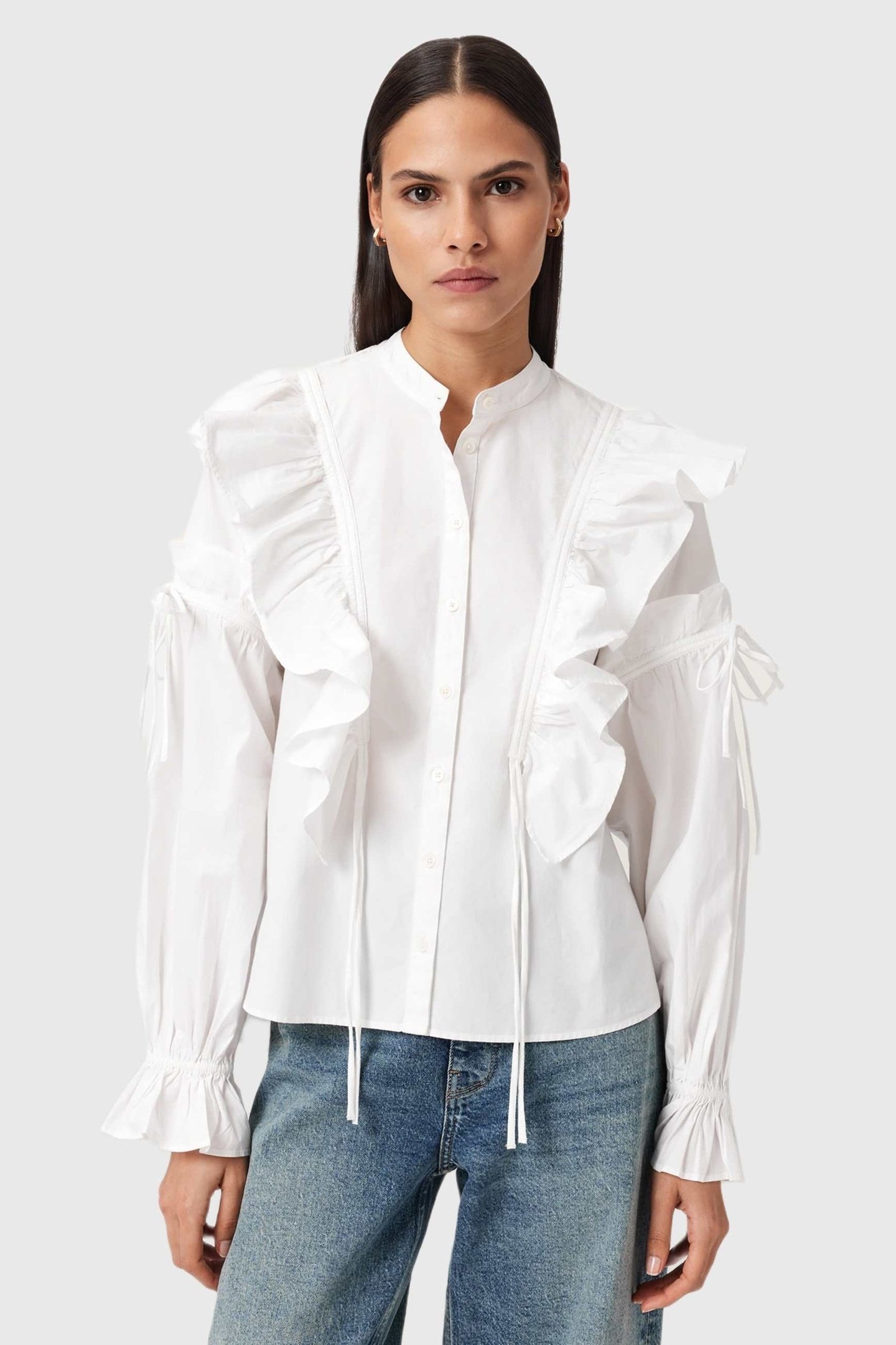 LULU SHIRT OPTIC WHITE 1