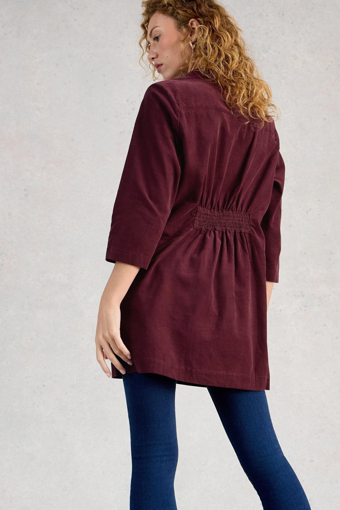 BLAKE CORD TUNIC DARK PLUM 2