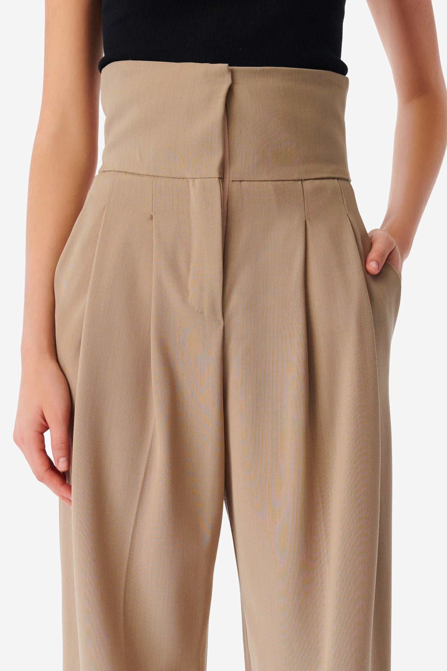 UDELA TROUSER LIGHT KHAKI 5