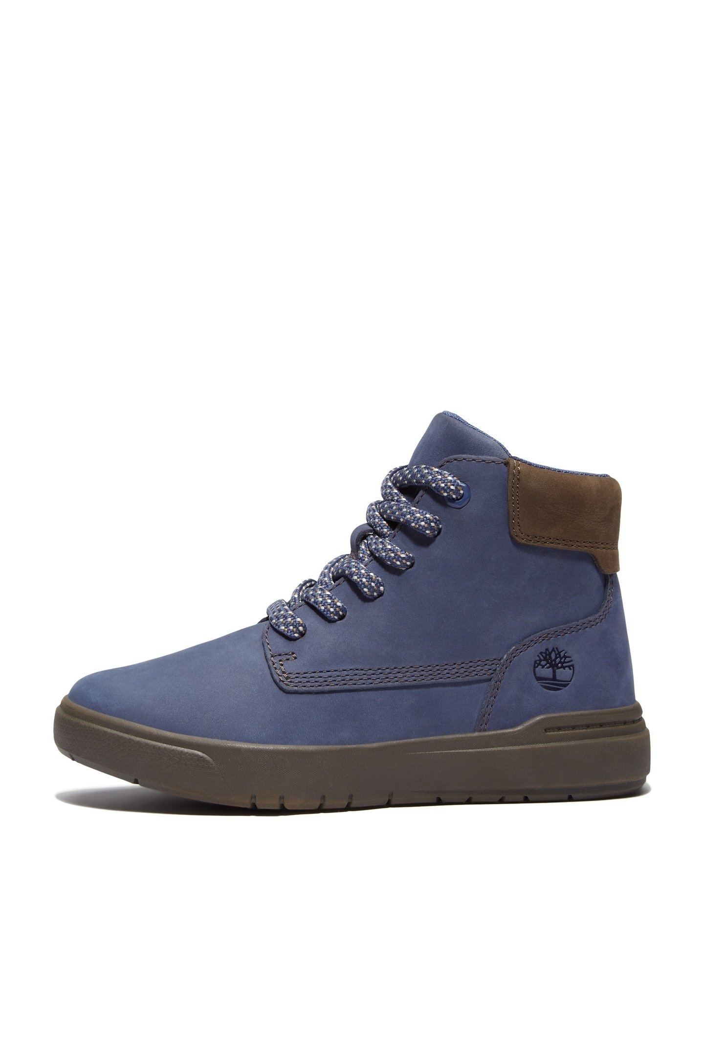 UNISEX SENECA BAY MID LACE UP WITH ZIP SNEAKER DARK BLUE NUB 3
