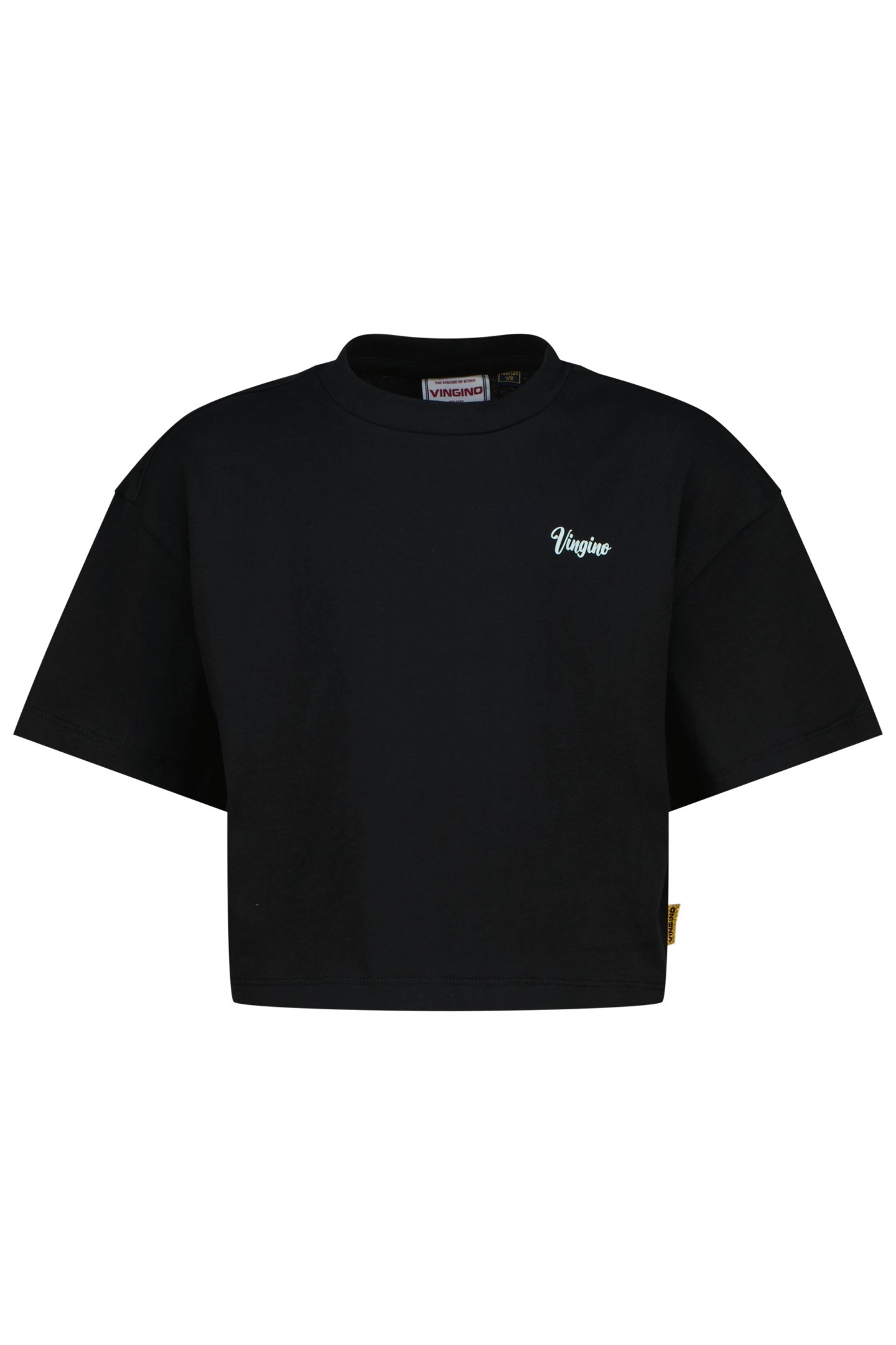 GIRLS HENRIET T-SHIRT DEEP BLACK 1