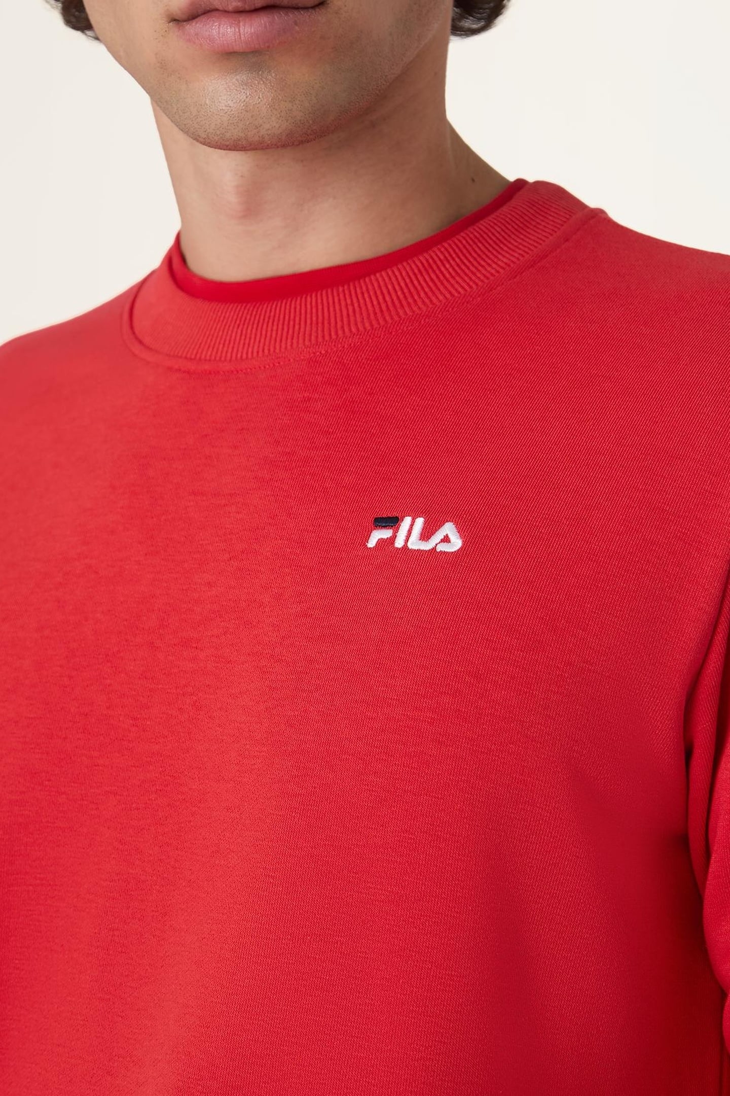 LEVERANO REGULAR CREW SWEAT TRUE RED 6
