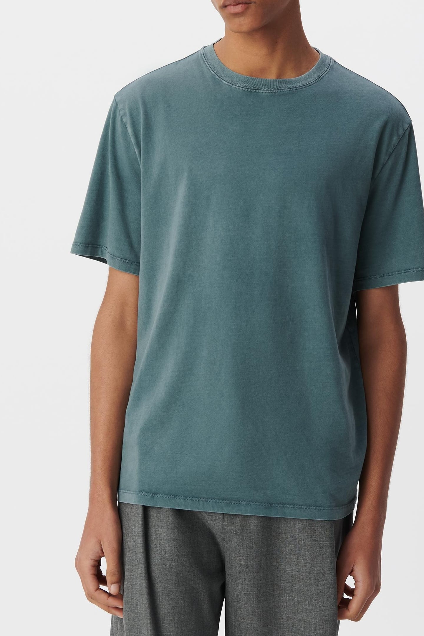 FADED-LOOK STORM ORGANIC COTTON T-SHIRT 2