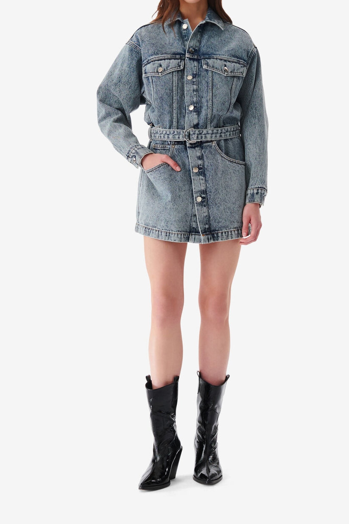 GLACIA DRESS SNOW BLUE 2