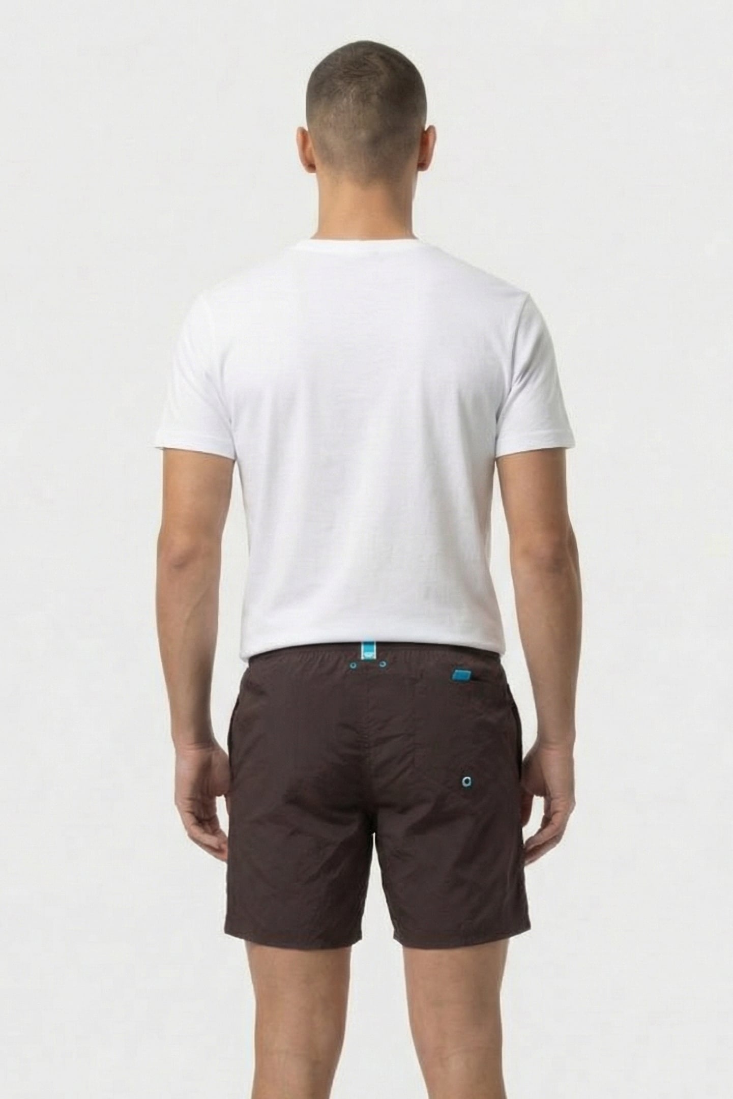 MEN'S ARENA BEACH BOXER SOLID SEPIA 2