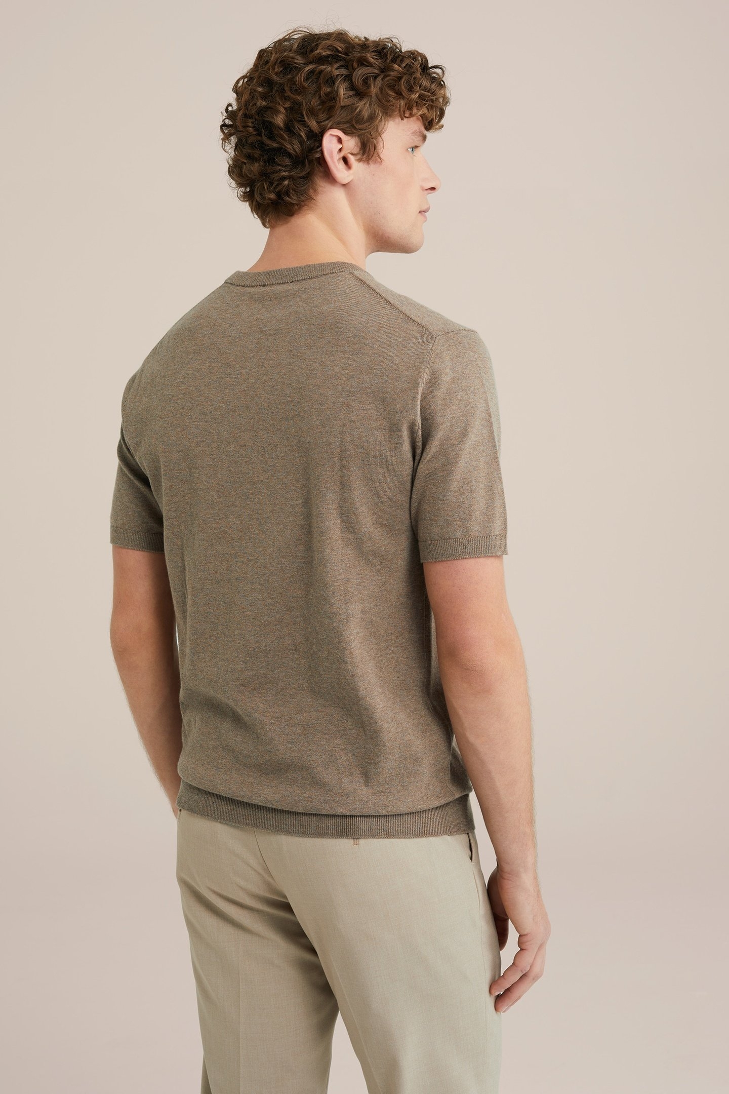 T-SHIRT BLENDED DARK GREY 3