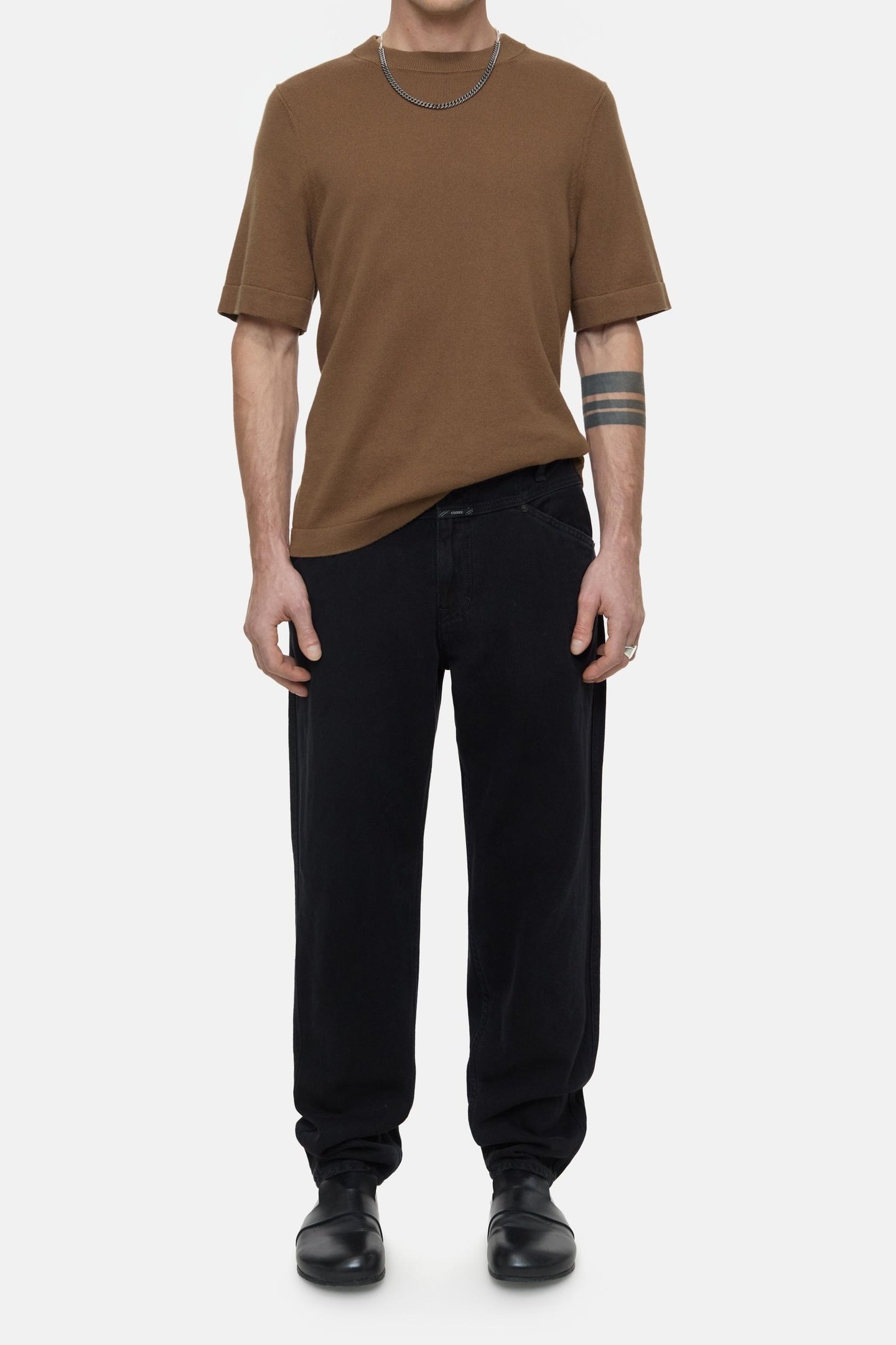 X-LENT TAPERED JEANS BLACK/BLACK 2