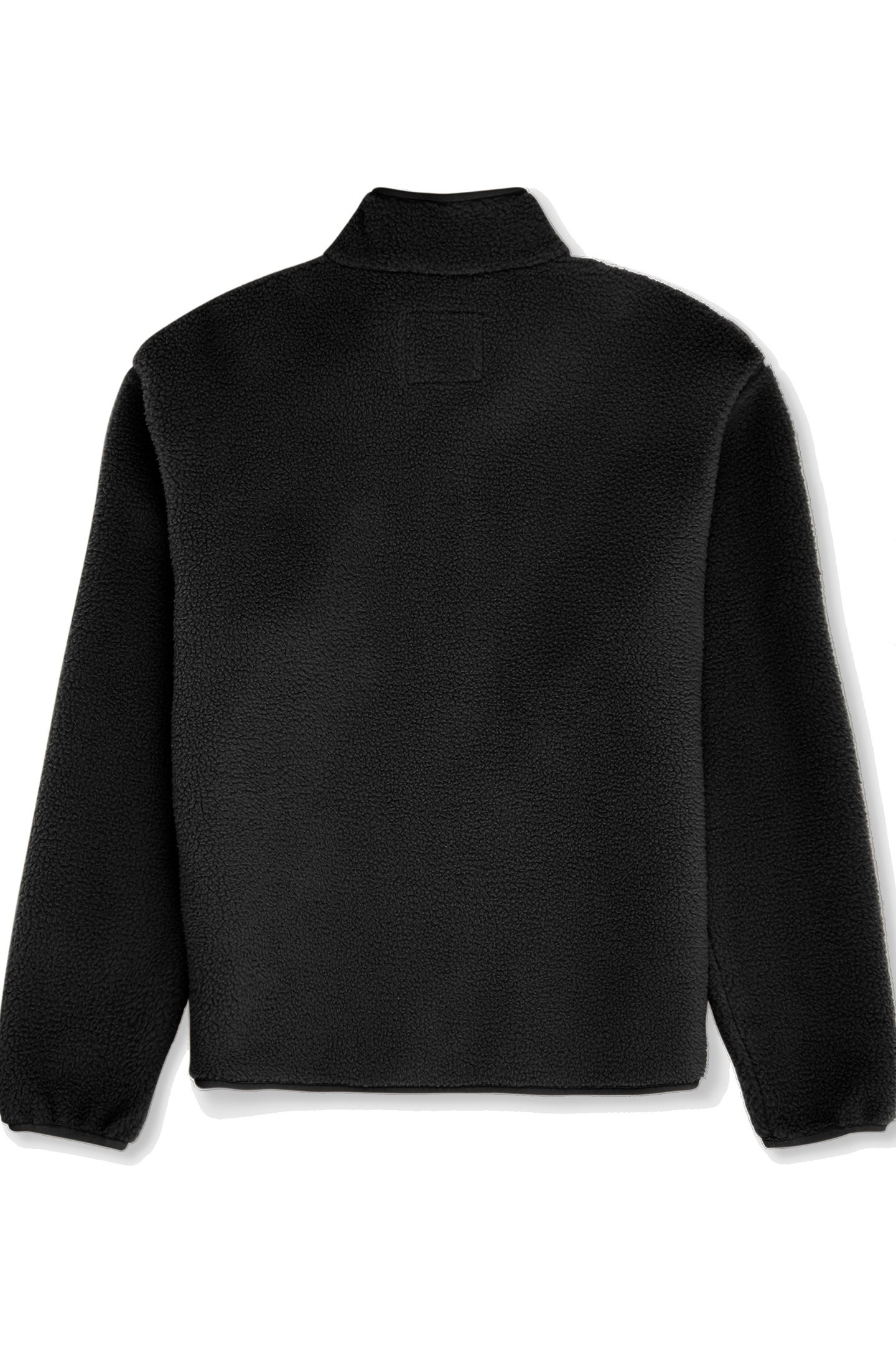 VALGRANA REGULAR TEDDY FLEECE JACKET BLACK 3