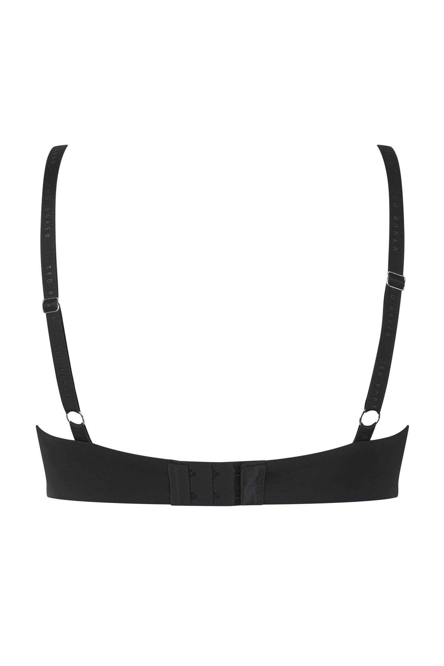 FABEL 2 PK DITSY ROSE PRINT WIRELESS SHAPIING BRA JET BLACK 6