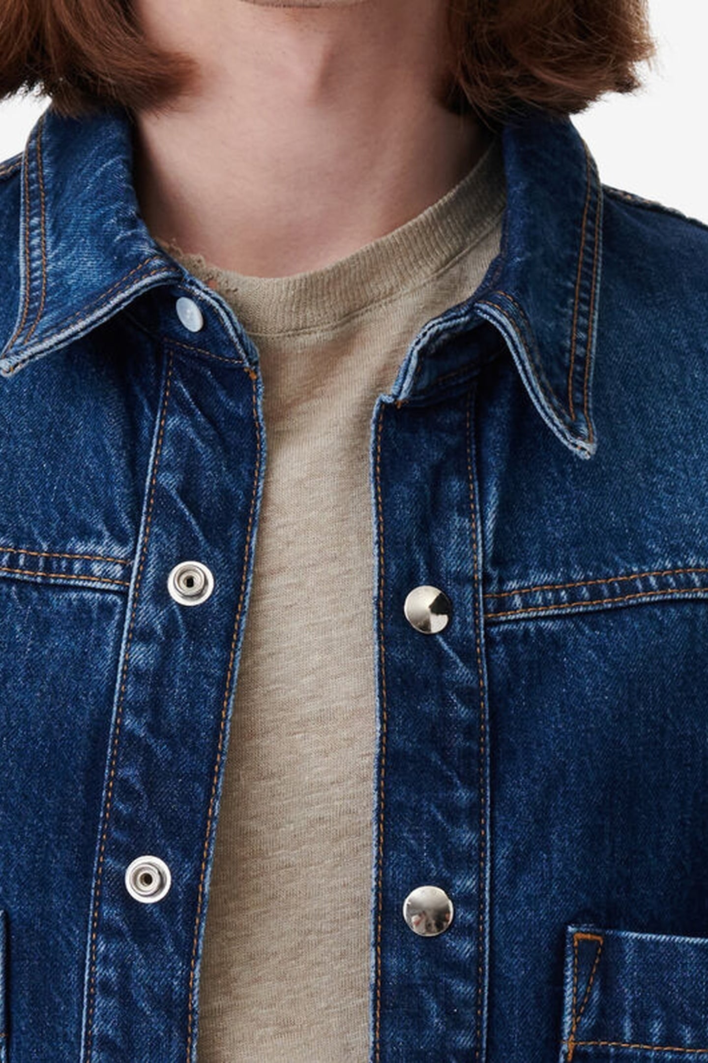 KOSSE OVERSHIRT MID BLUE 6