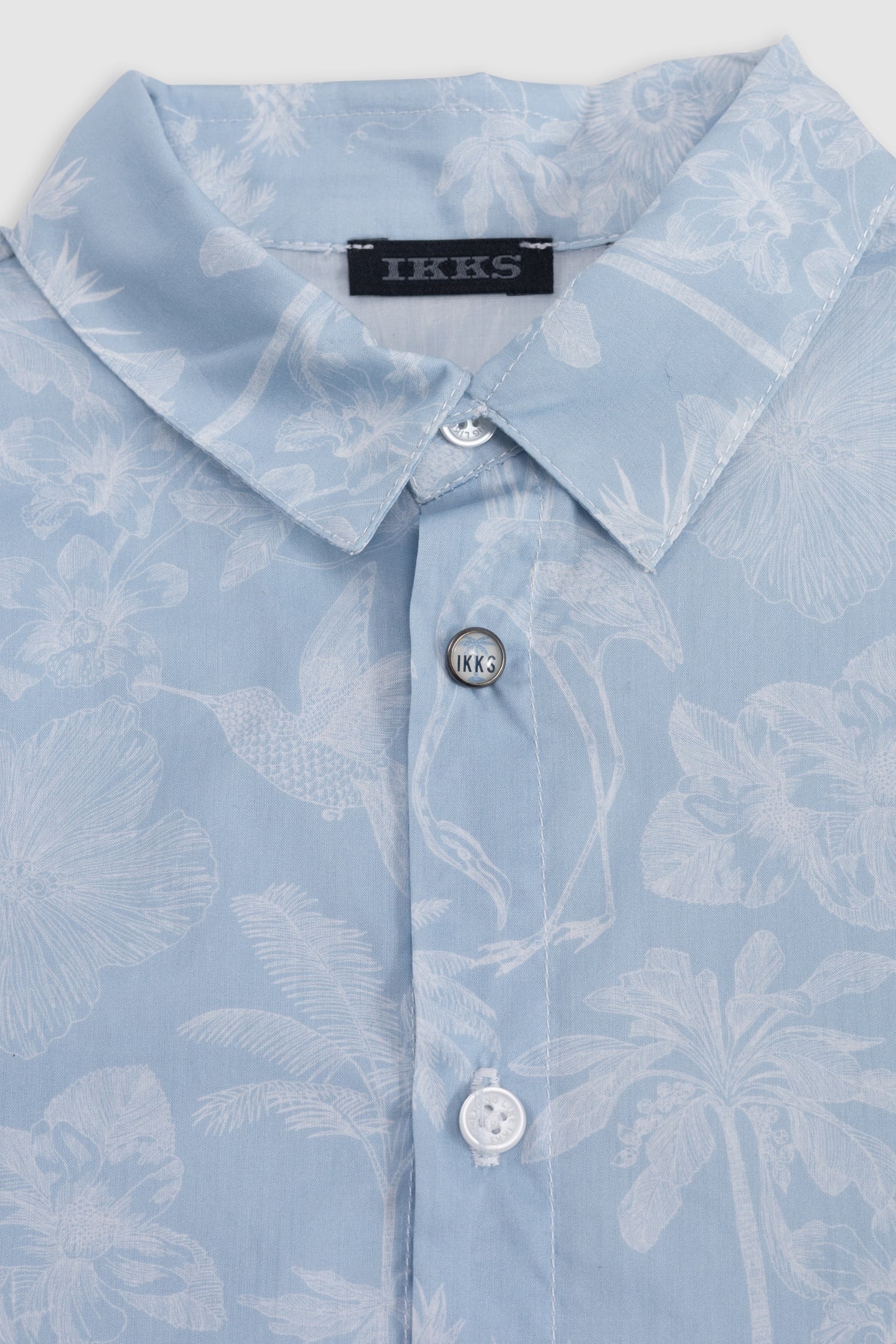 BLUE EXOTIC LIBERTY FABRIC SHIRT 4
