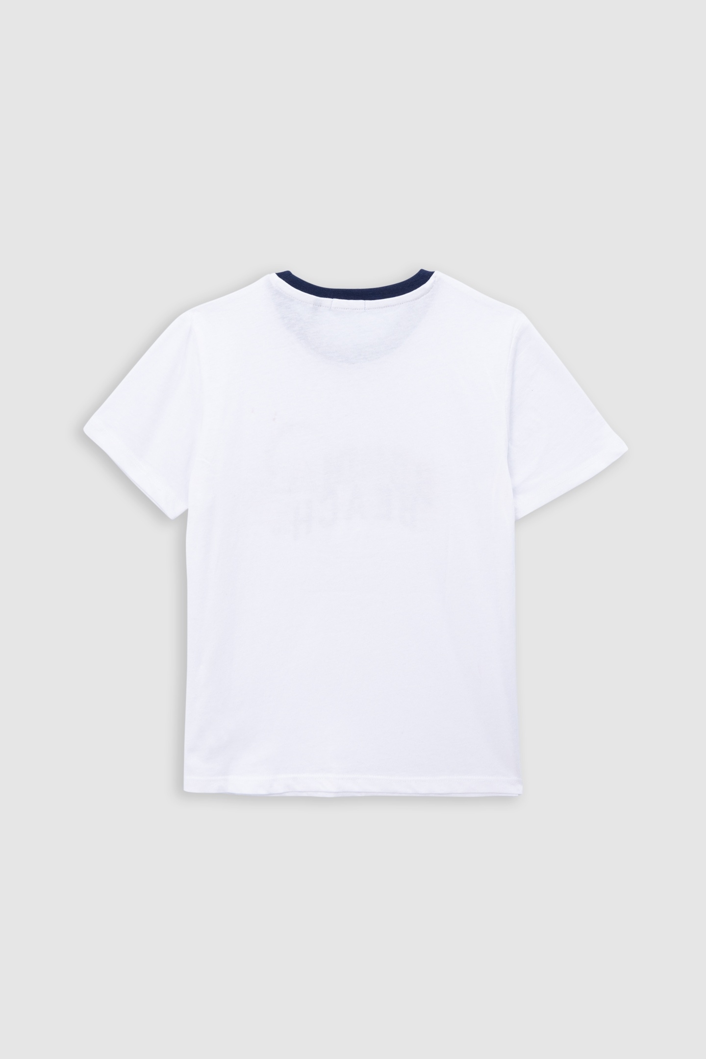 WHITE ORGANIC COTTON T-SHIRT WITH KITE STRIPES 3