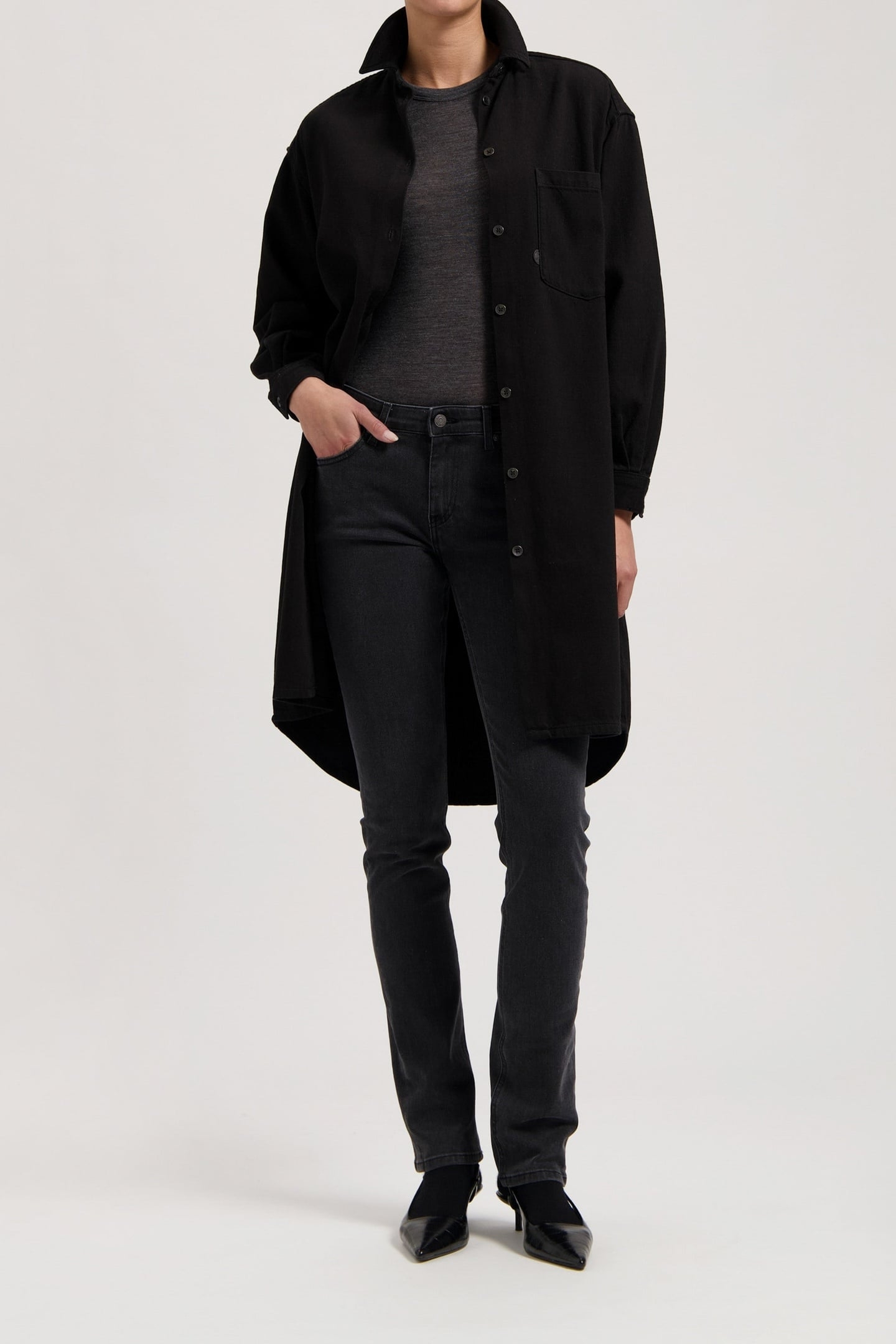 FAYE LOW SLIM STONE BLACK 5