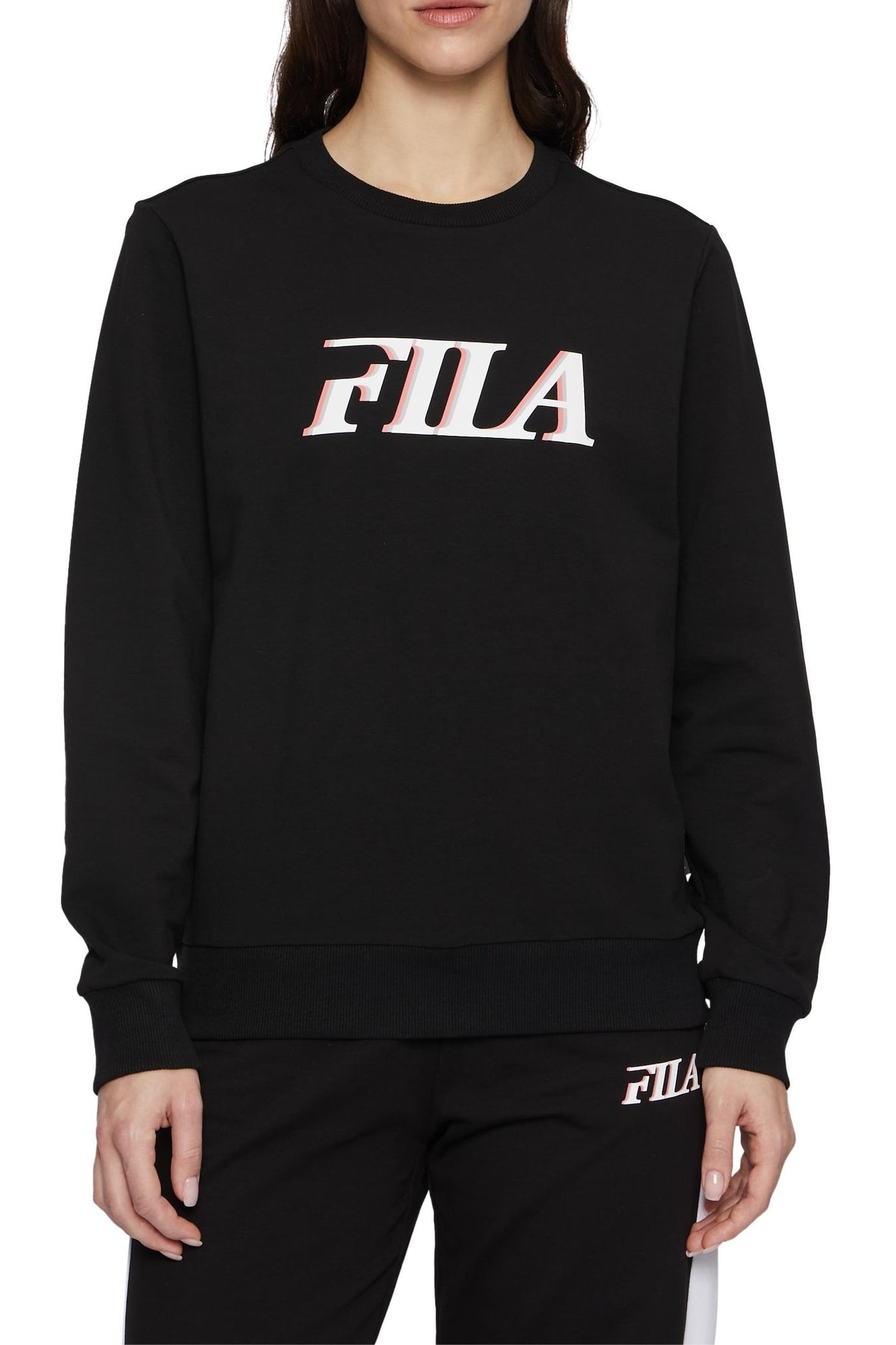 LOKEREN GRAPHIC CREW SWEAT BLACK 1