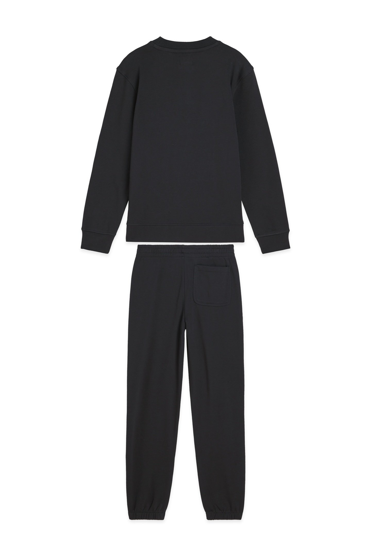 BOYS GRAPHIC CREWNECK & JOGGER SET BLACK/RED 2