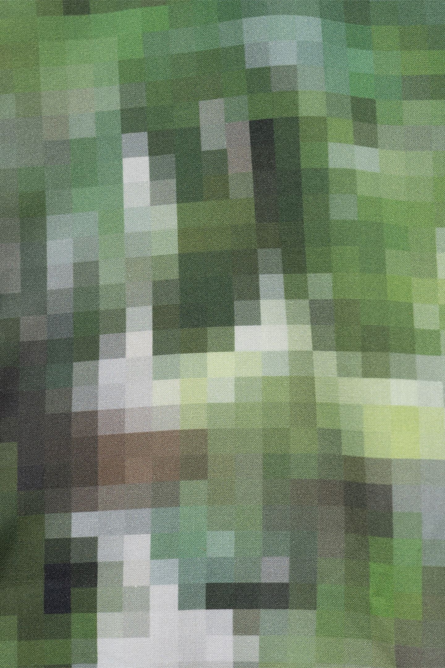 KHAKI SHIRT WITH PIXELATED CAMOUFLAGE PRINT 6