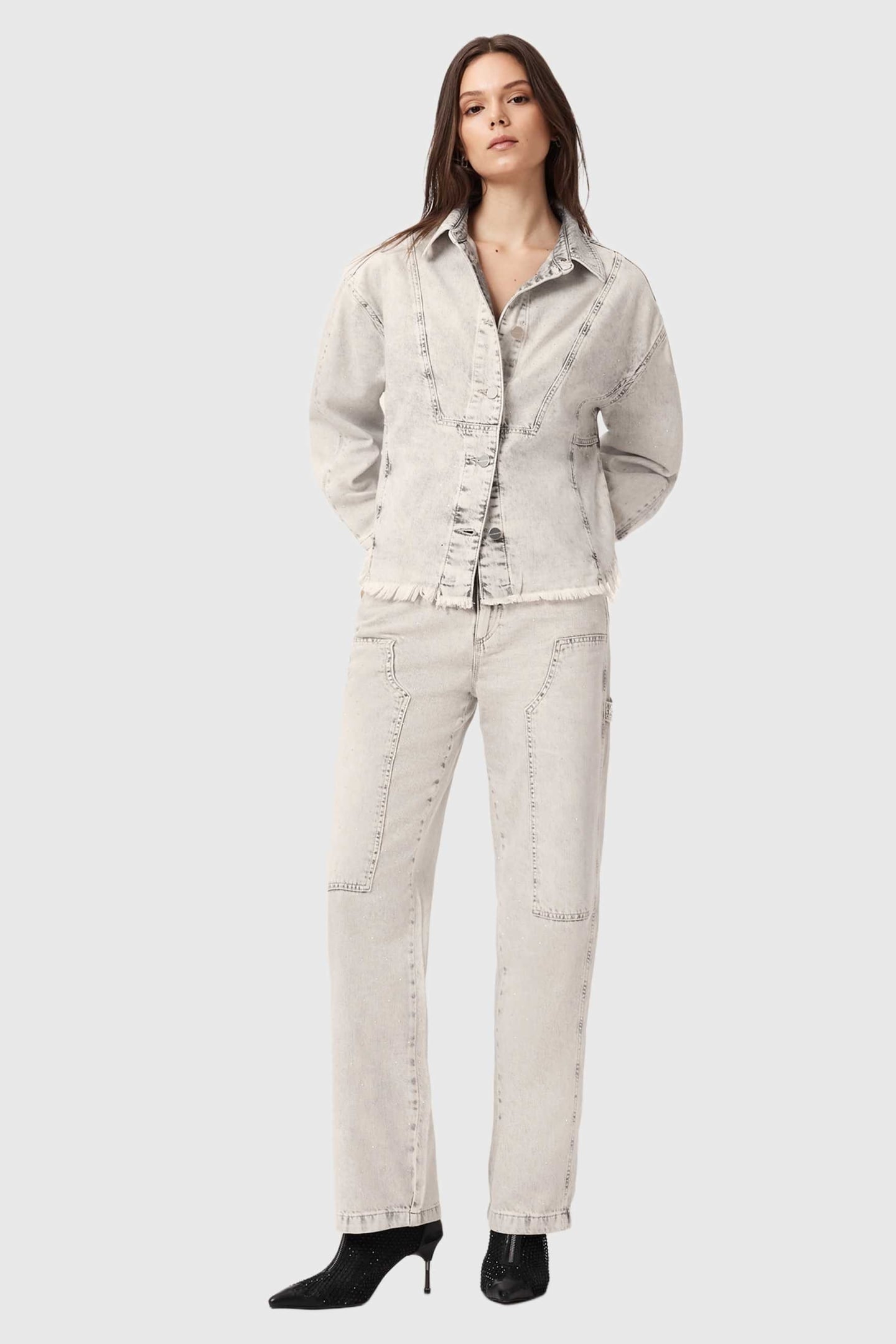 HETTIE XTAL SHACKET SNOW GREY 2