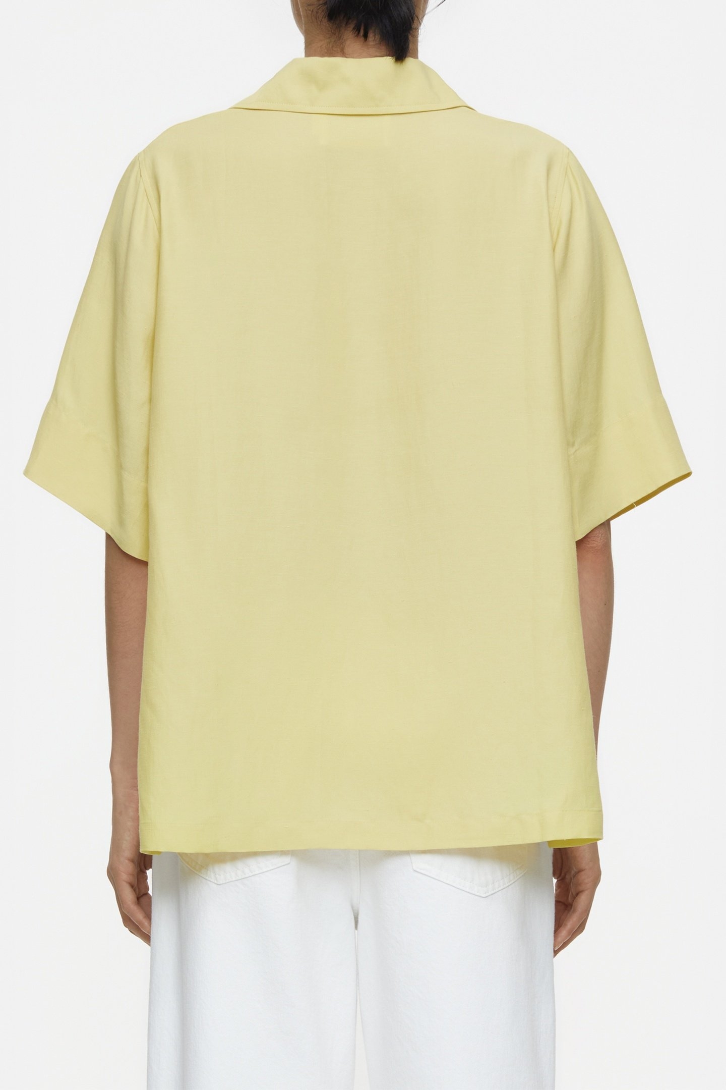 SHORT SLEEVE TUNIC SHIRTS & BLOUSES CALAMATTA YELLOW 3