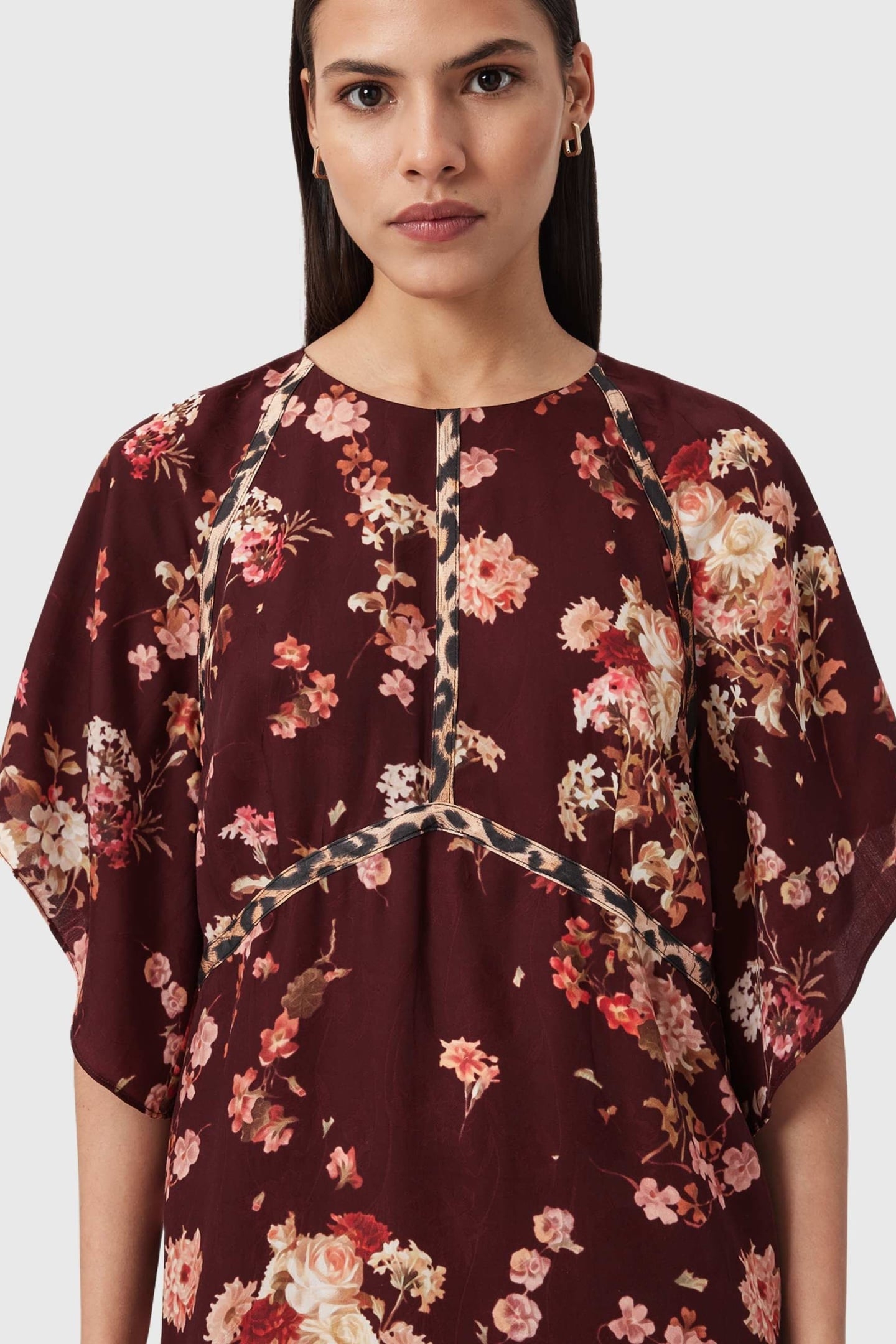 XENA DRESS ARMADA WINE RED 6