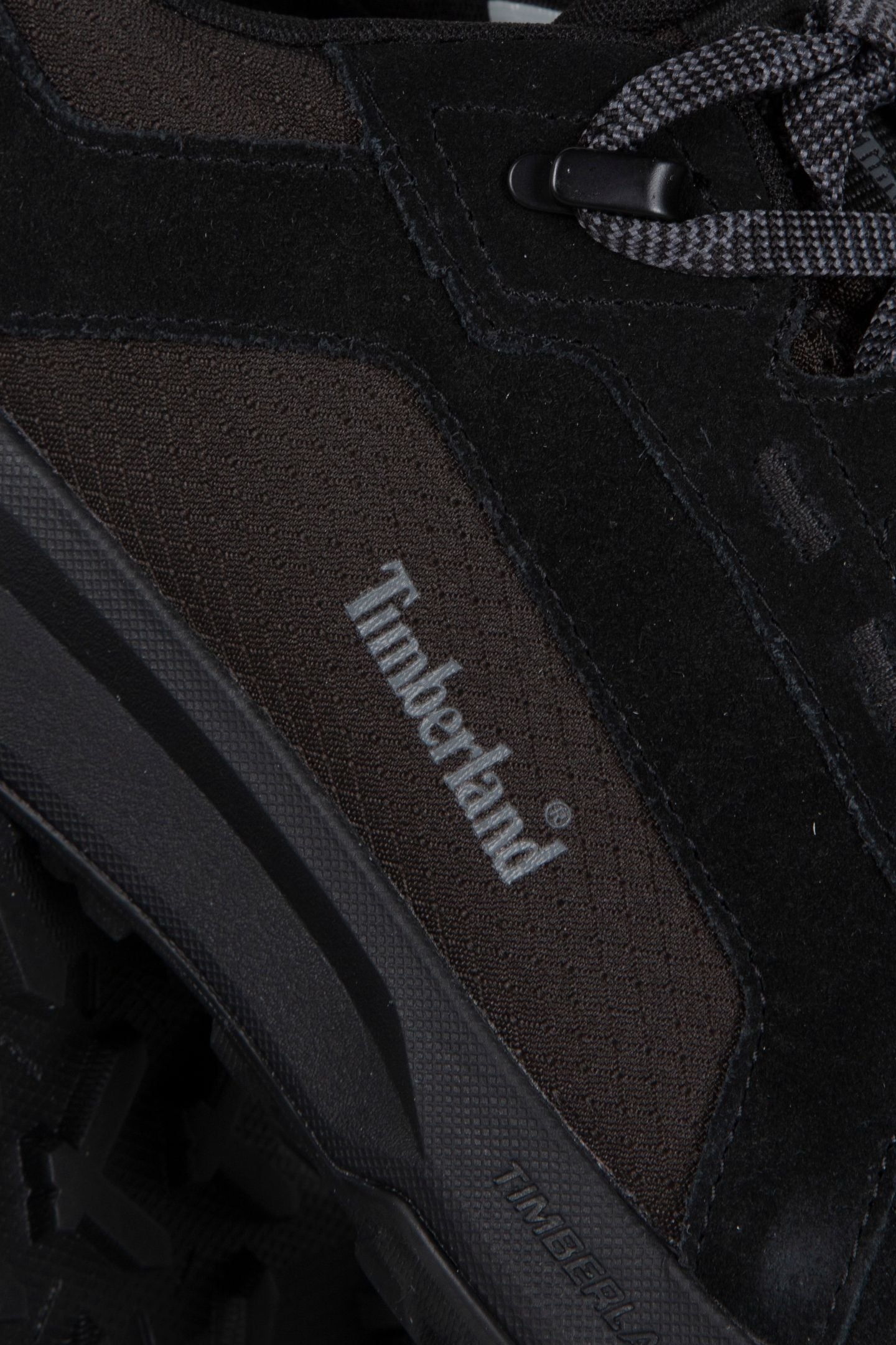 MOTION LEDGE LOW LACE UP WATERPROOF SNEAKER BLACK SUEDE 4