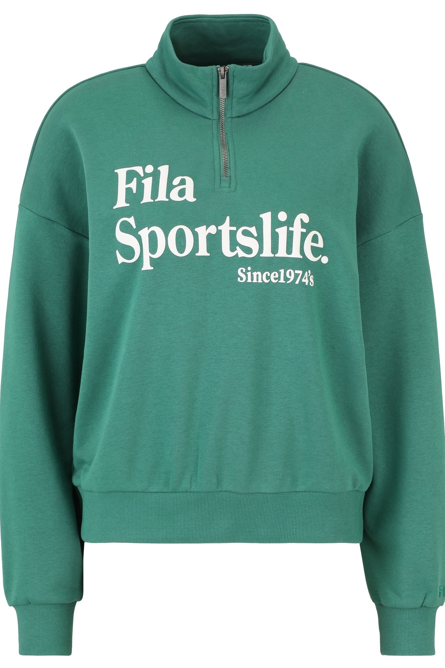 LACHY OVERSIZED HALF ZIP SWEATER FIR 3