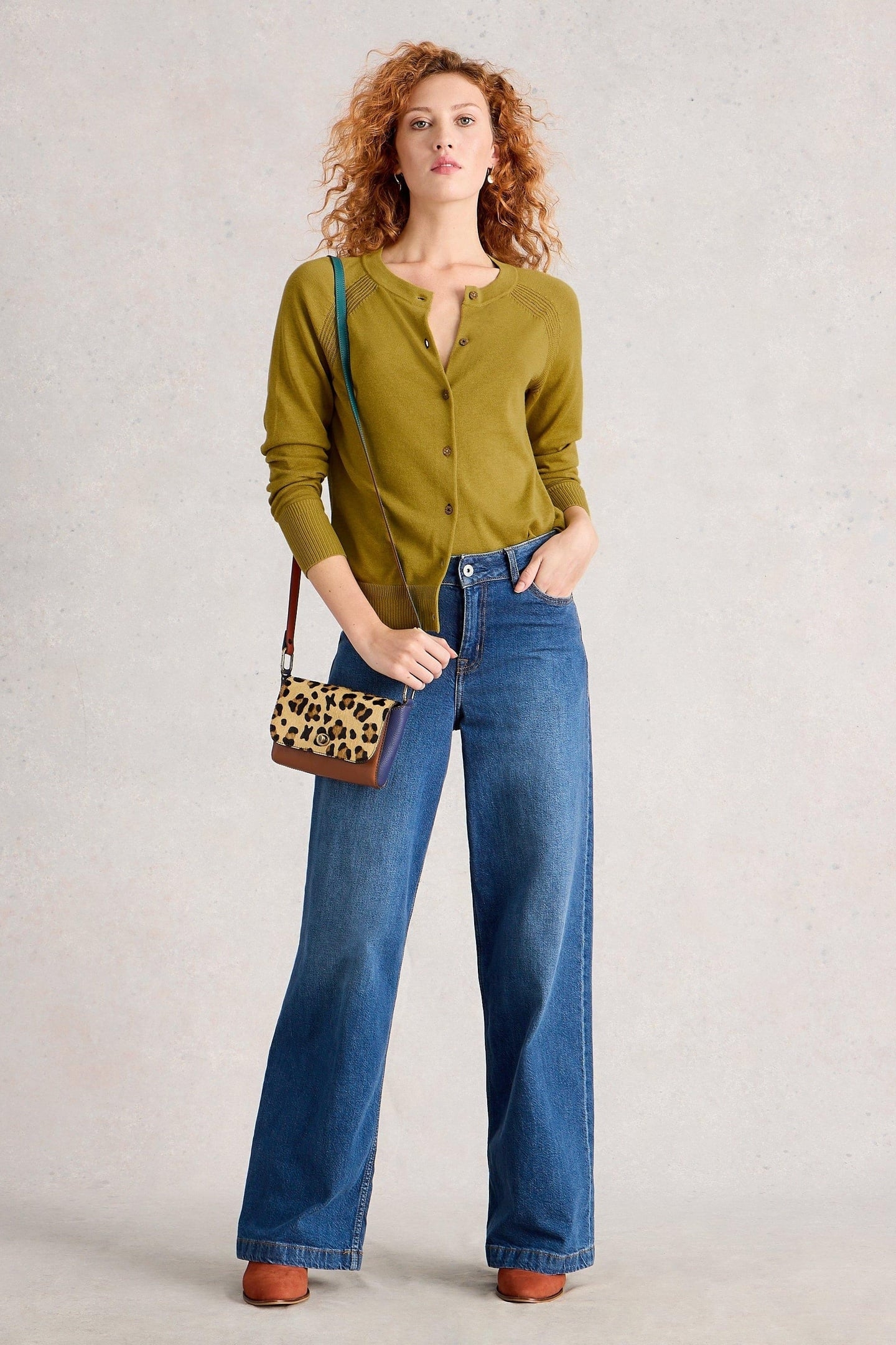 LULU CARDI MID CHARTREUSE 1