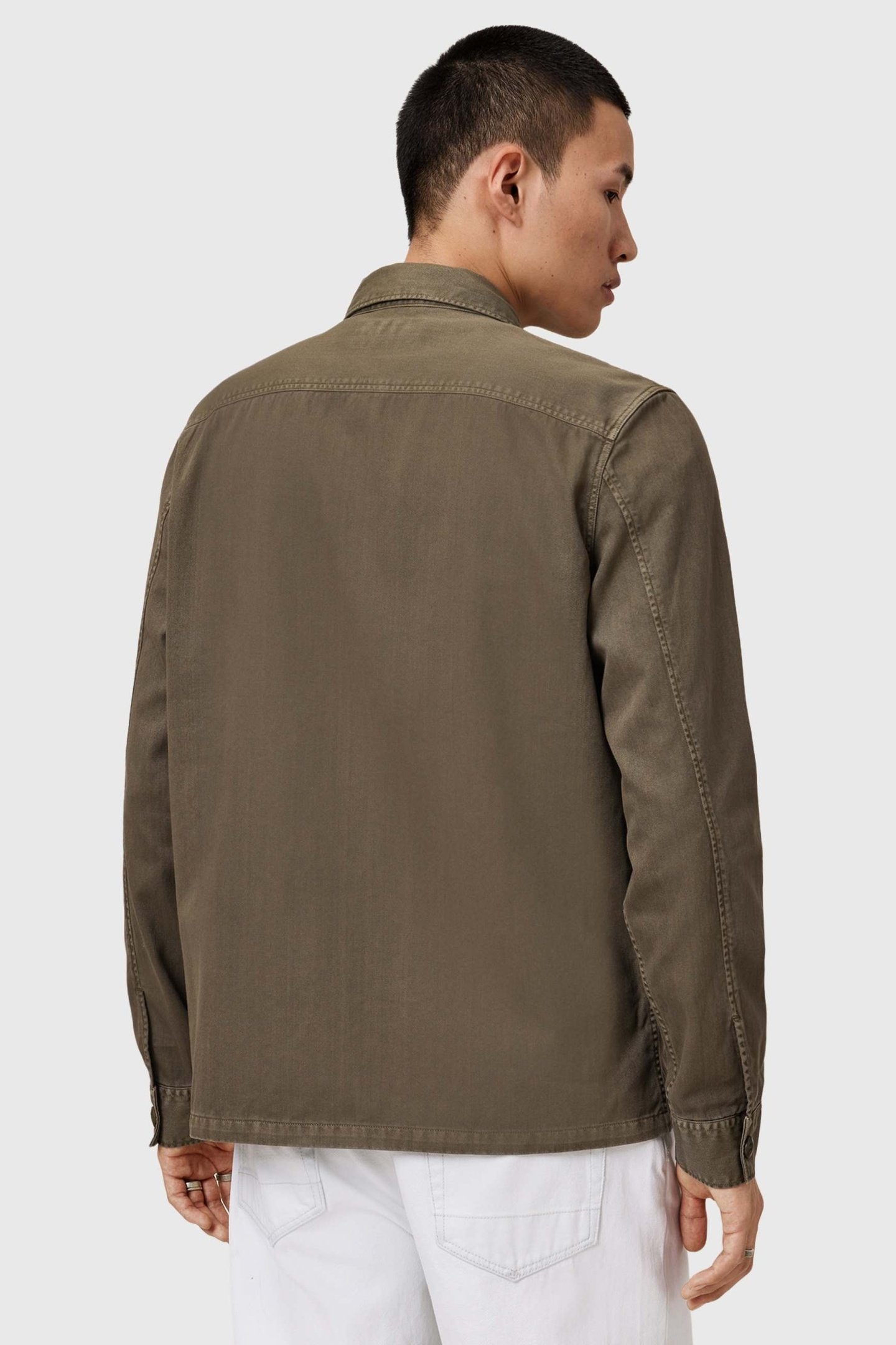 ALBYN LS SHIRT PASTORAL GREEN 5