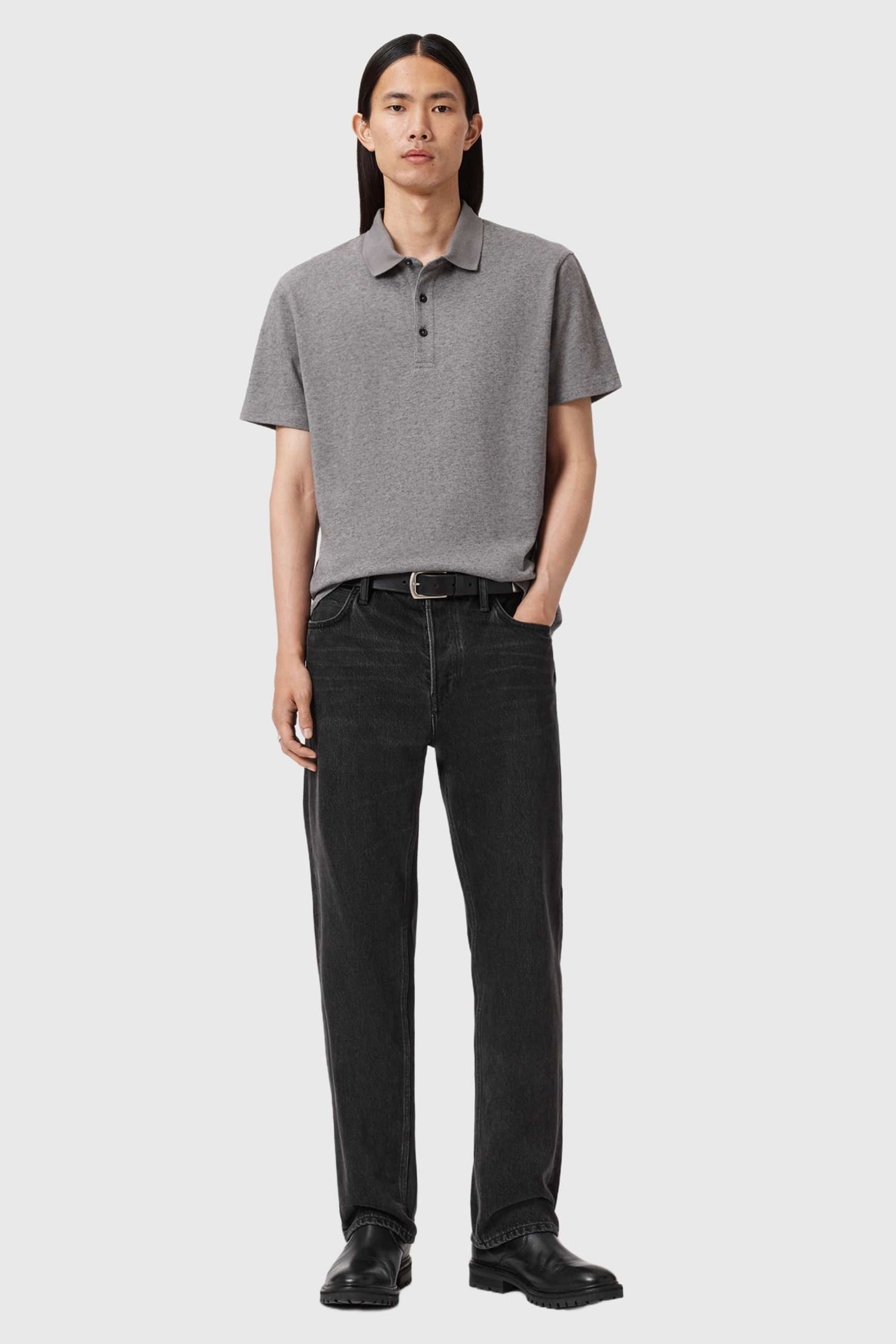 ROWAN SS POLO MARCH GREY MARL 5