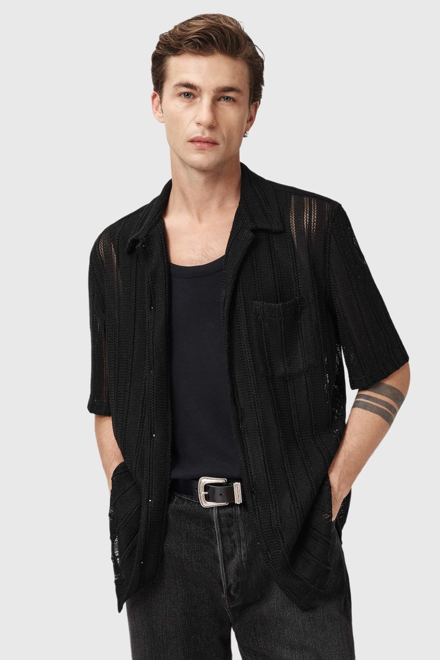 SYLVAN SS SHIRT JET BLACK 1