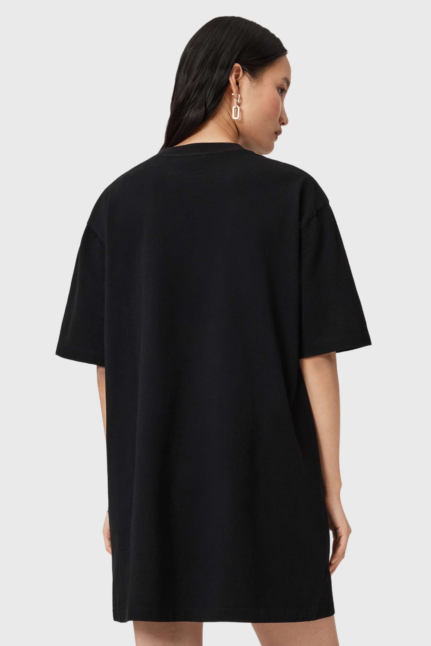 STATIC TEE DRESS BLACK 4