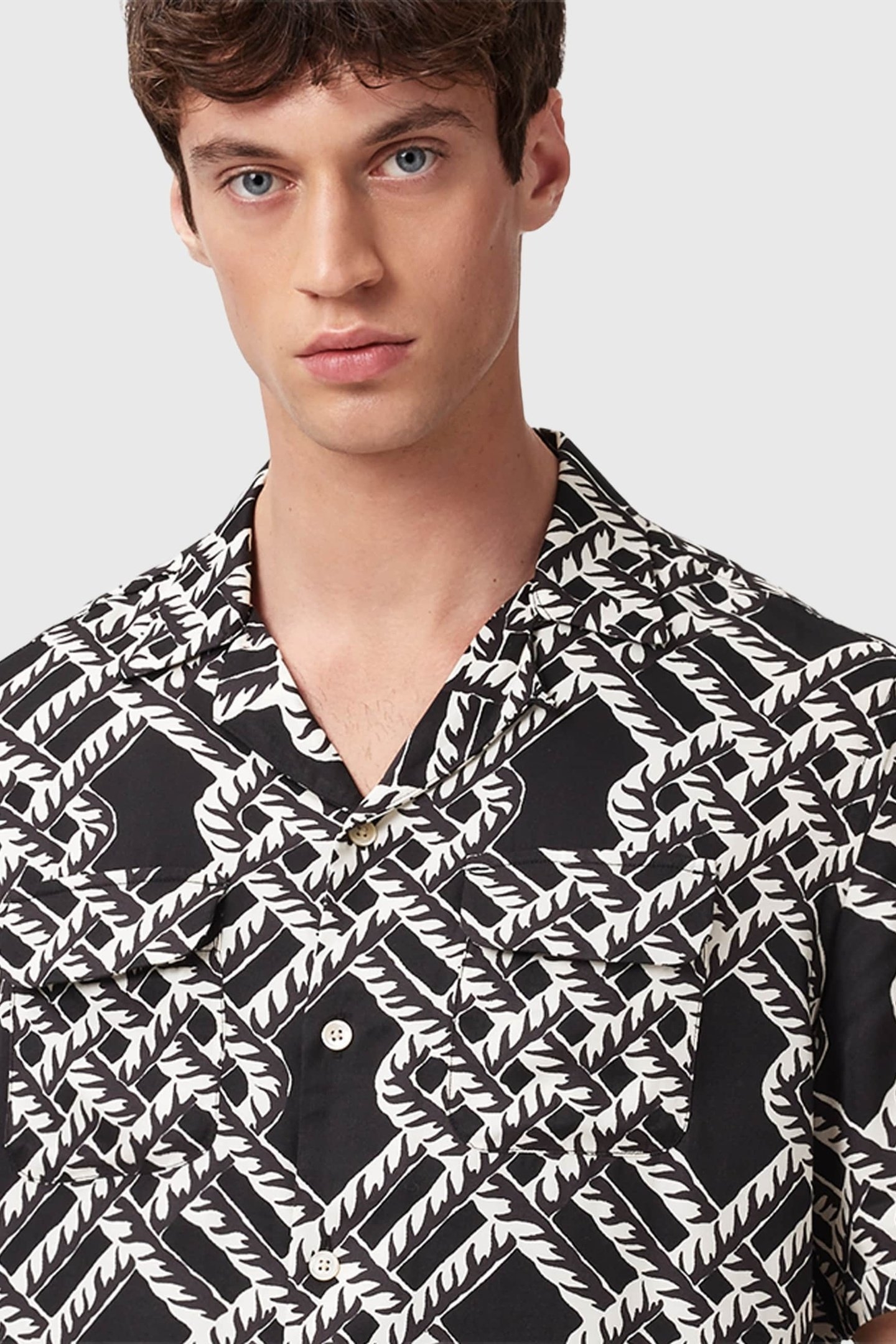 TWINED SS SHIRT JET BLACK 6