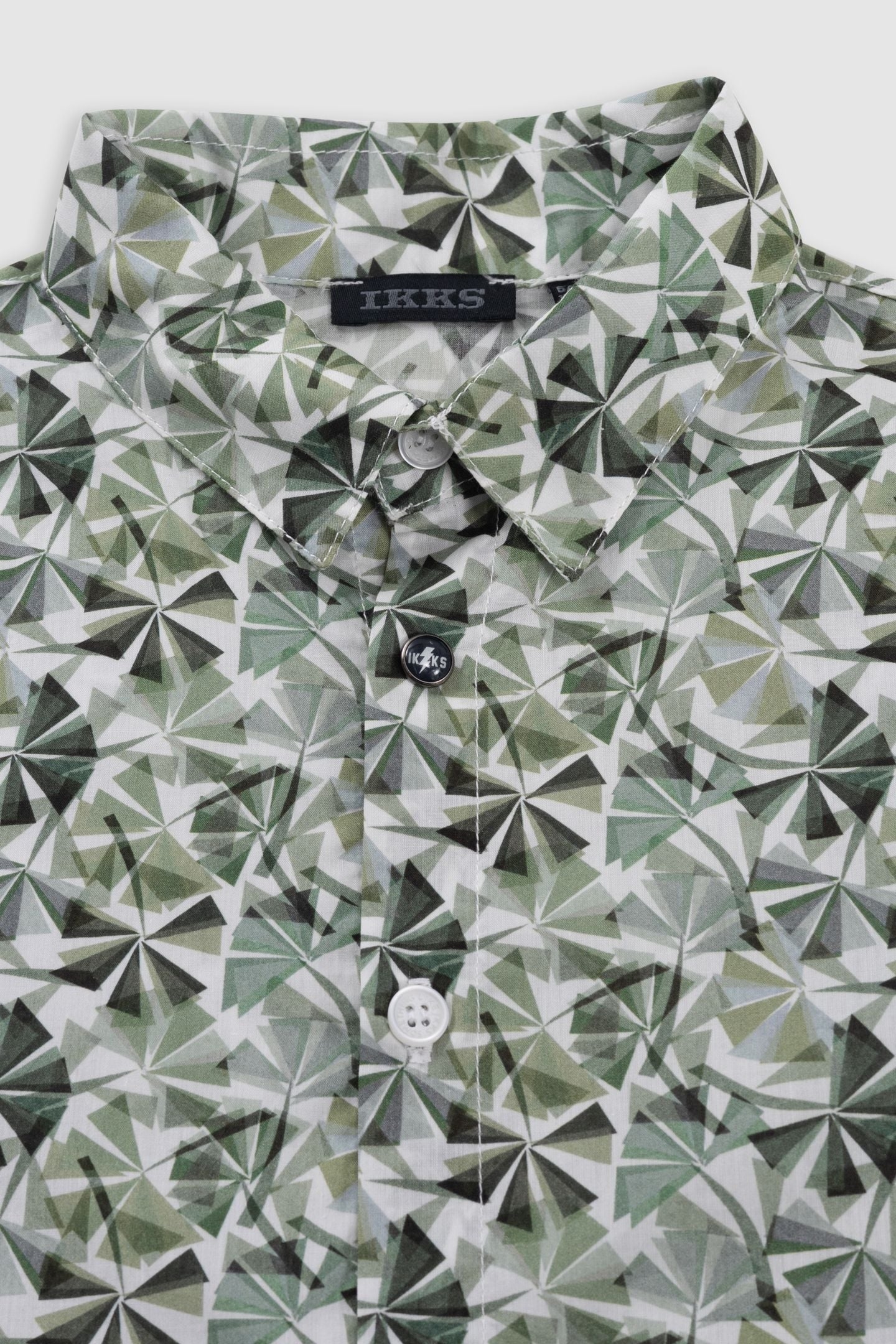 GREEN PRISM LIBERTY FABRIC SHIRT 3