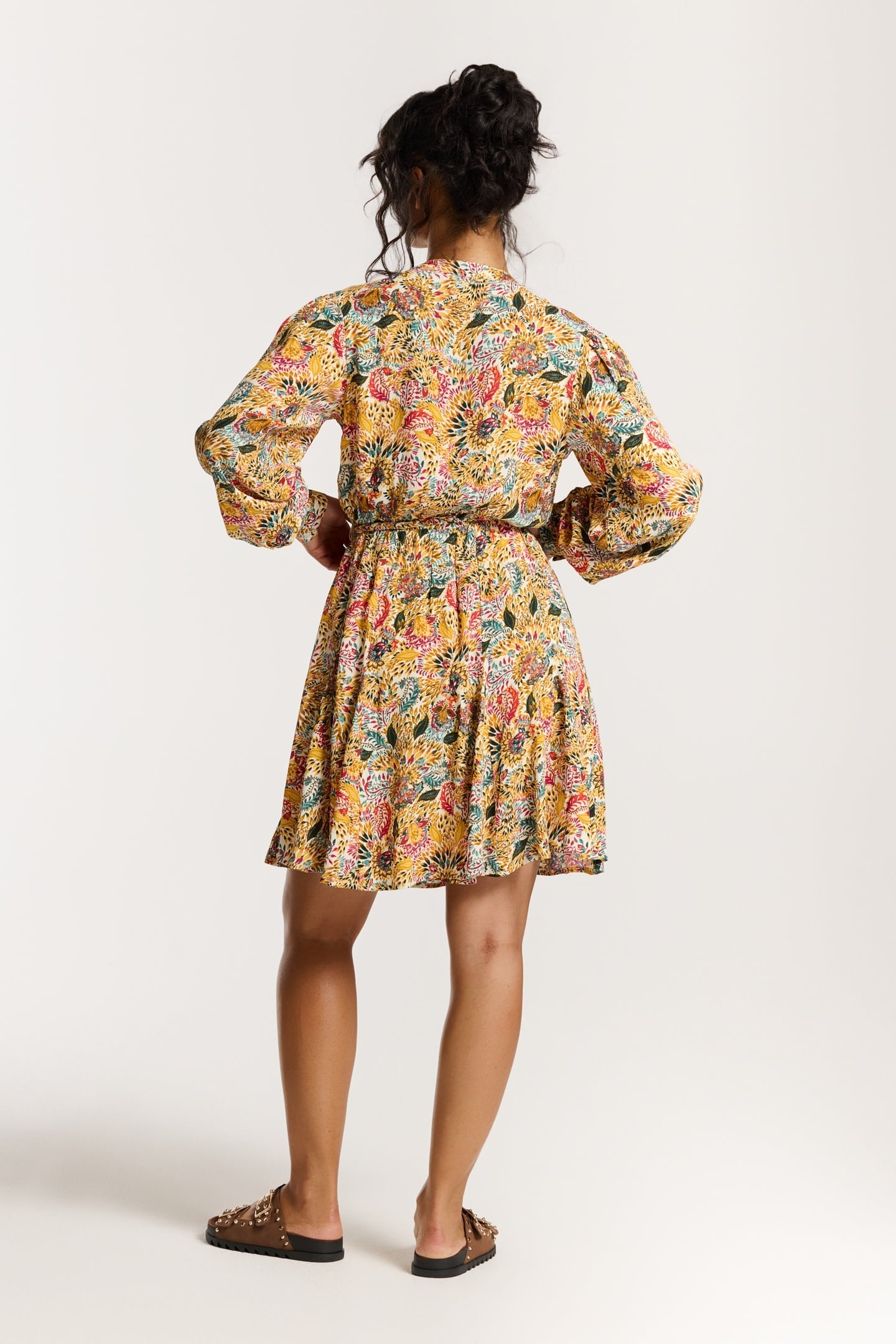 JOSETTE DRESS PAISLEY MULTICOLOUR PAISLEY 5