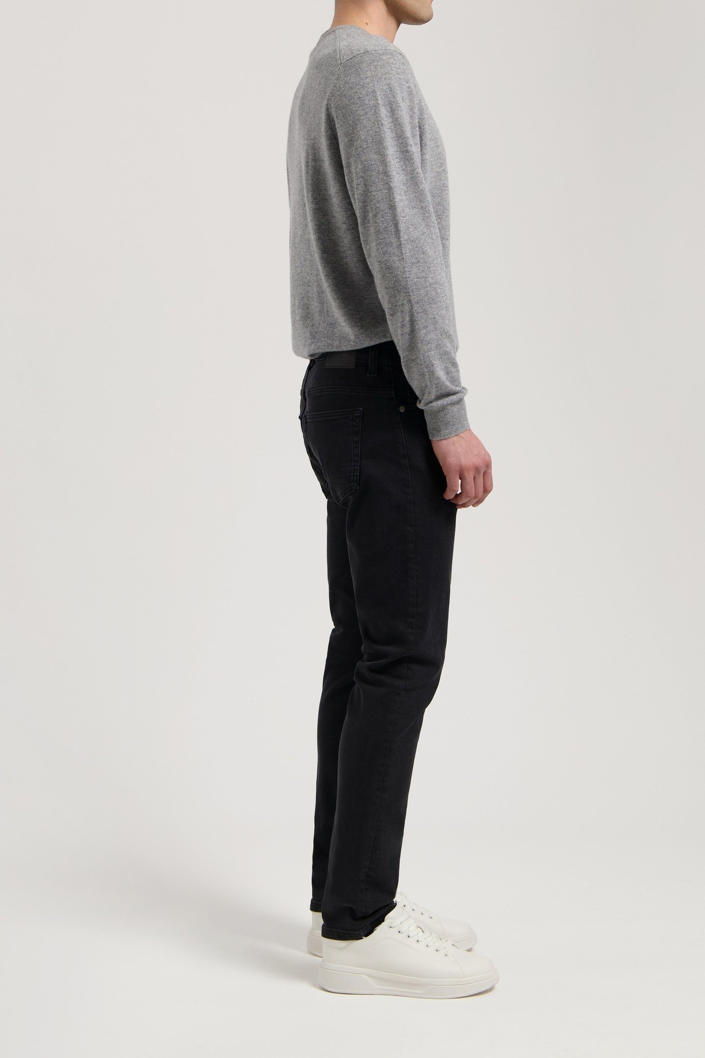 RICK MID SLIM STONE BLACK 6