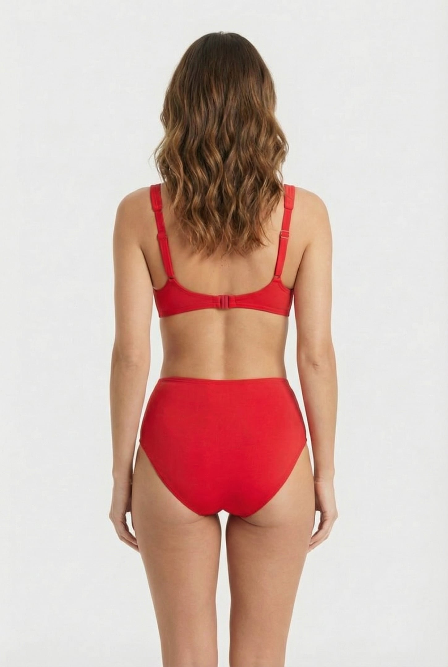WOMEN'S BODYLIFT SWIMSUIT MANUELA TWO PI RED 2