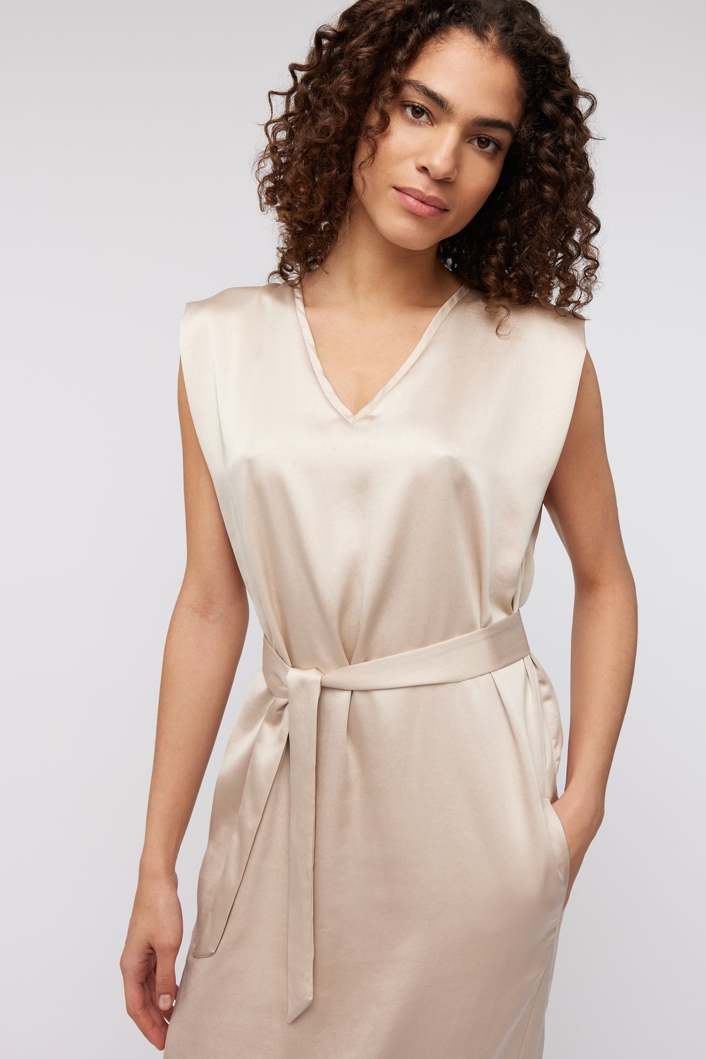 TALISSA DRESS SAND 3