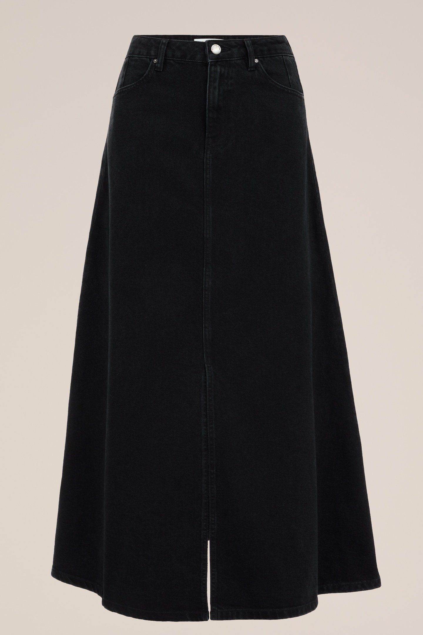 SKIRT MAXI LENGTH BLACK 5