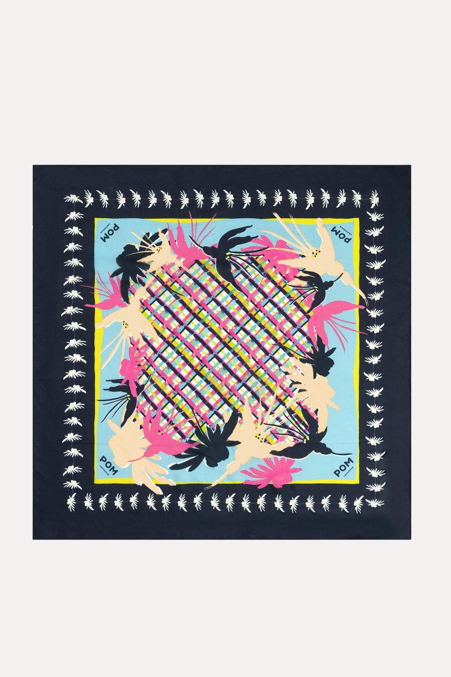 SHAWL - ARTISAN PARTY PETITE BLUE 2